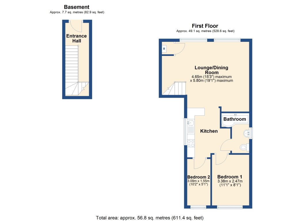 89, Hornes End Road, Flitwick floorplan