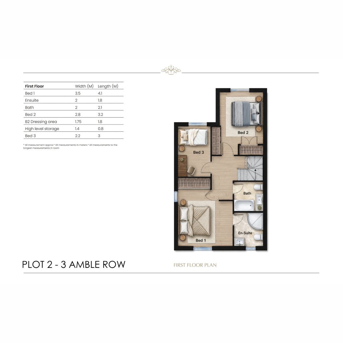 Amble Row, Milton Keynes floorplan