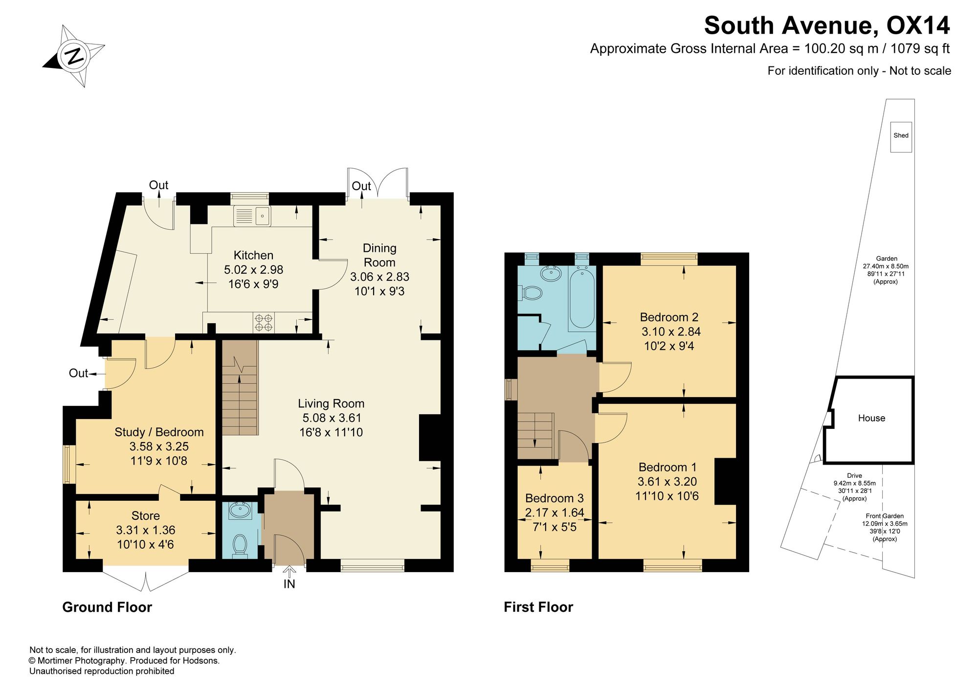174 South Avenue, Abingdon floorplan
