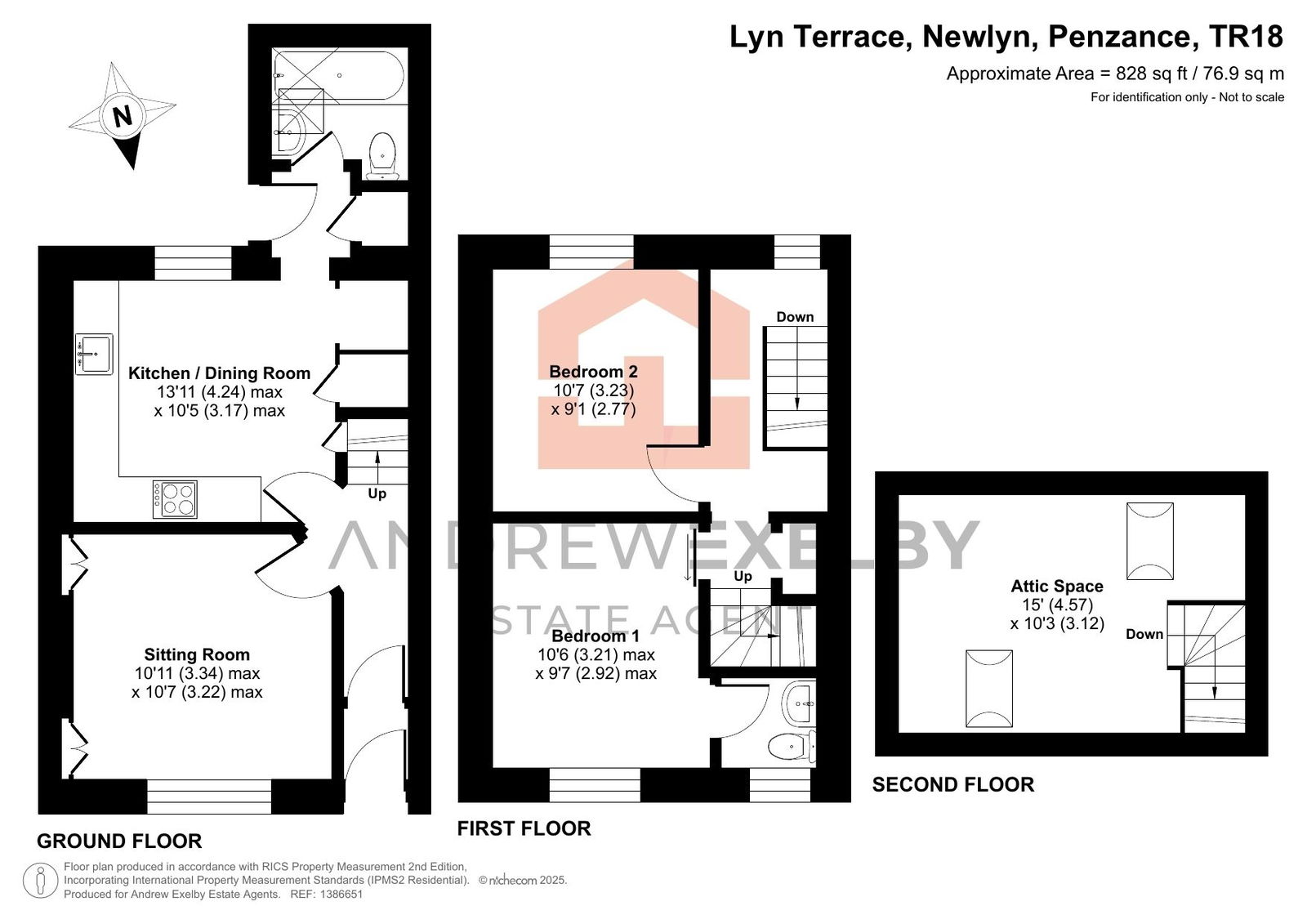 1, Lyn Terrace, Penzance floorplan