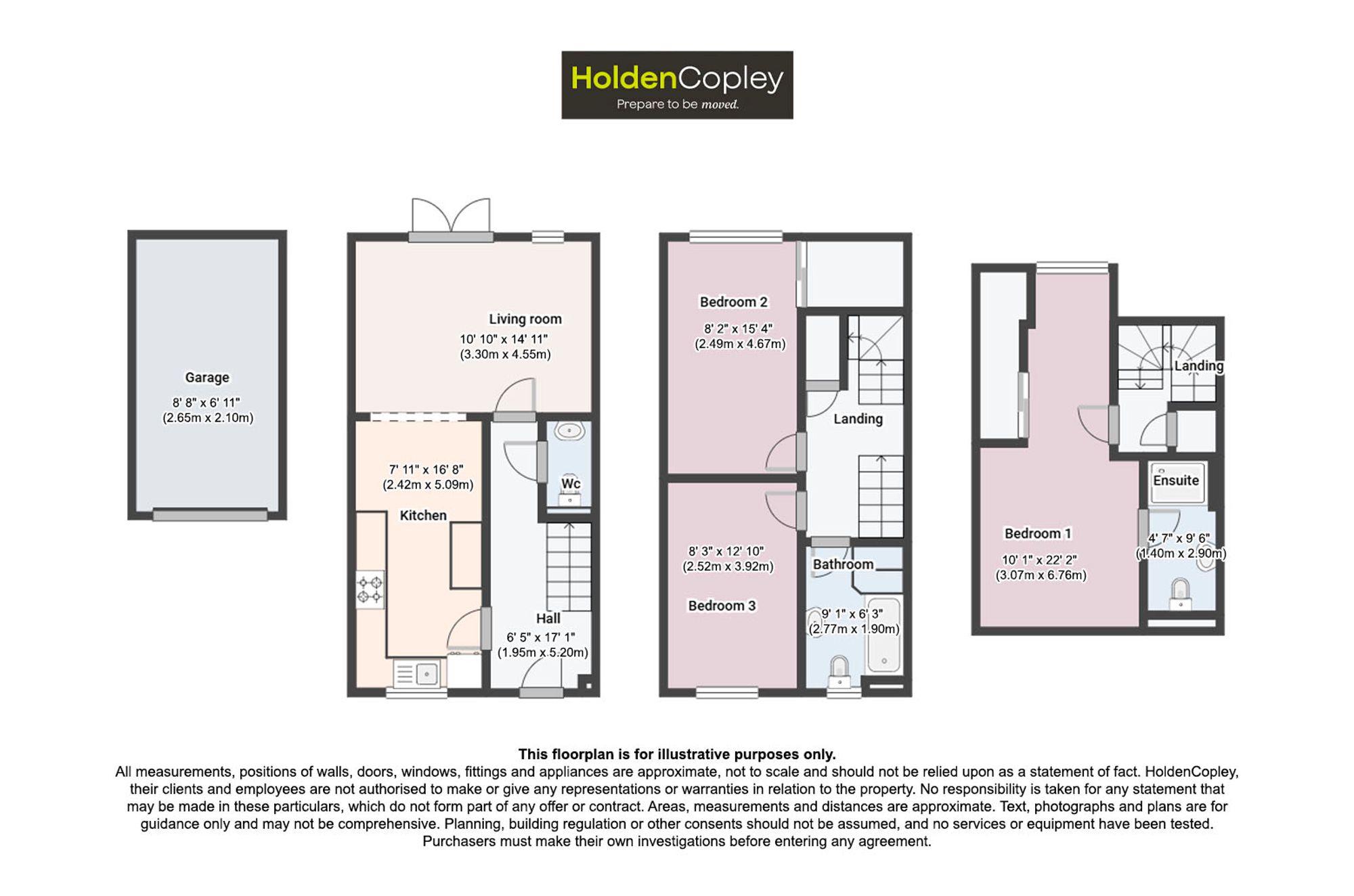 12 Poets Close, Nottingham floorplan