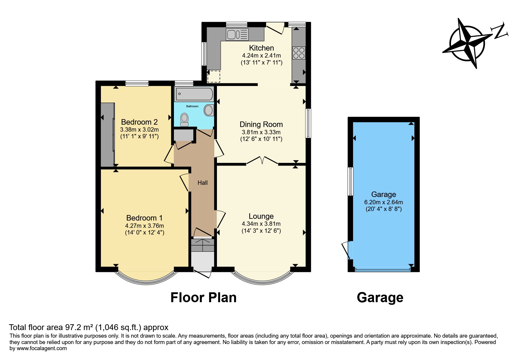 26, West Drive, High Wycombe floorplan