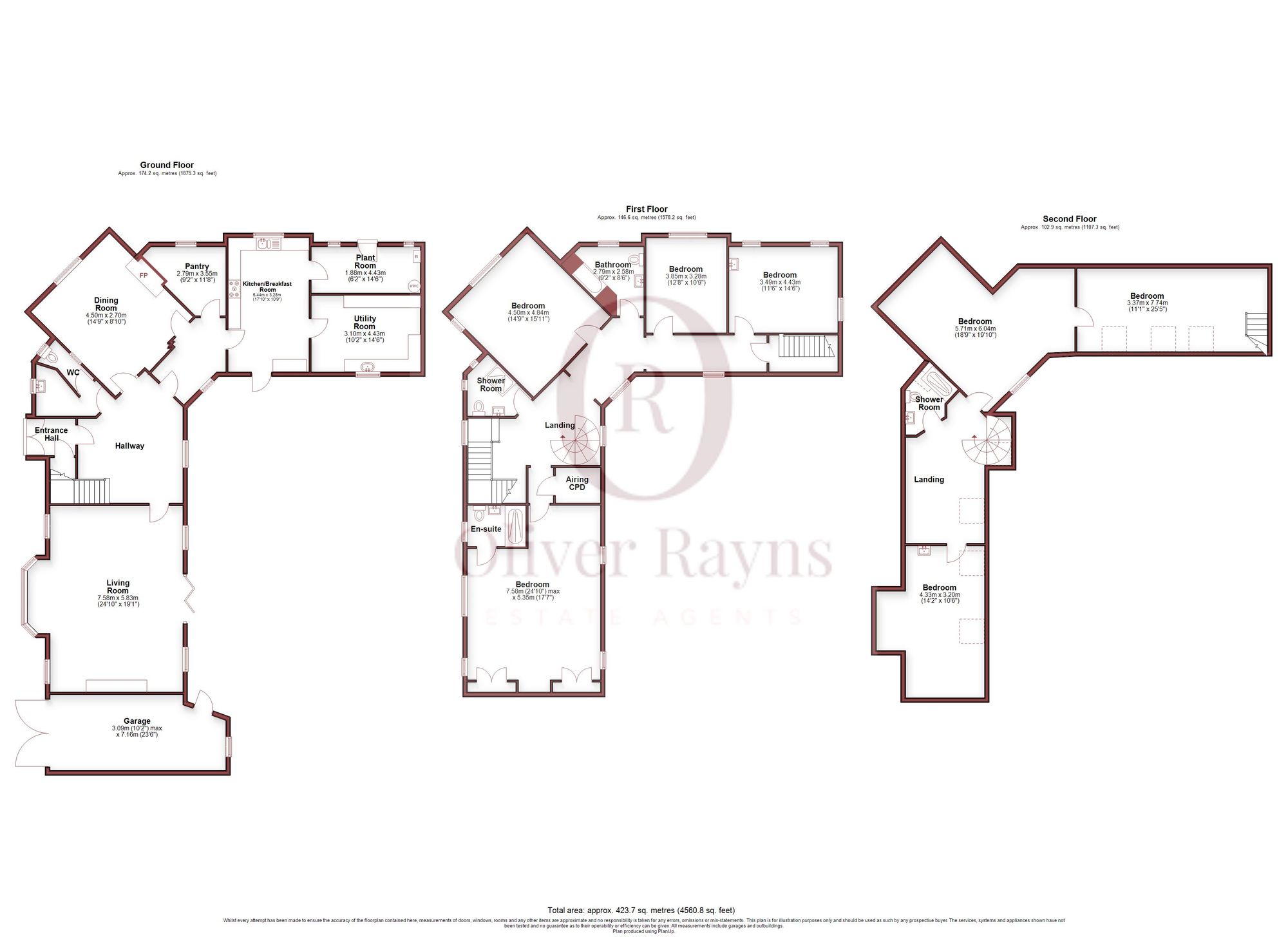2, Victoria Park Road, Leicester floorplan