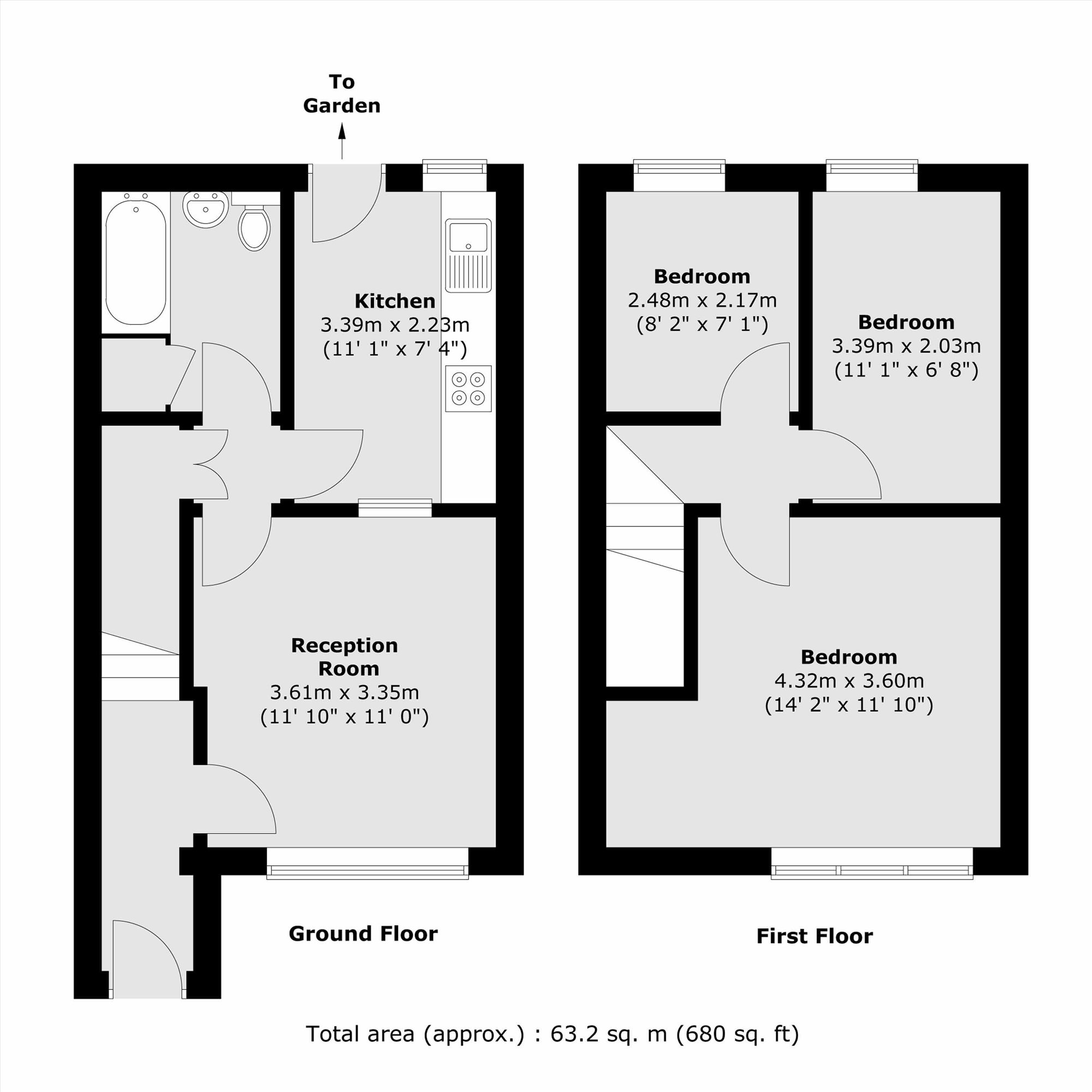 84, Fulwell Road, Teddington floorplan