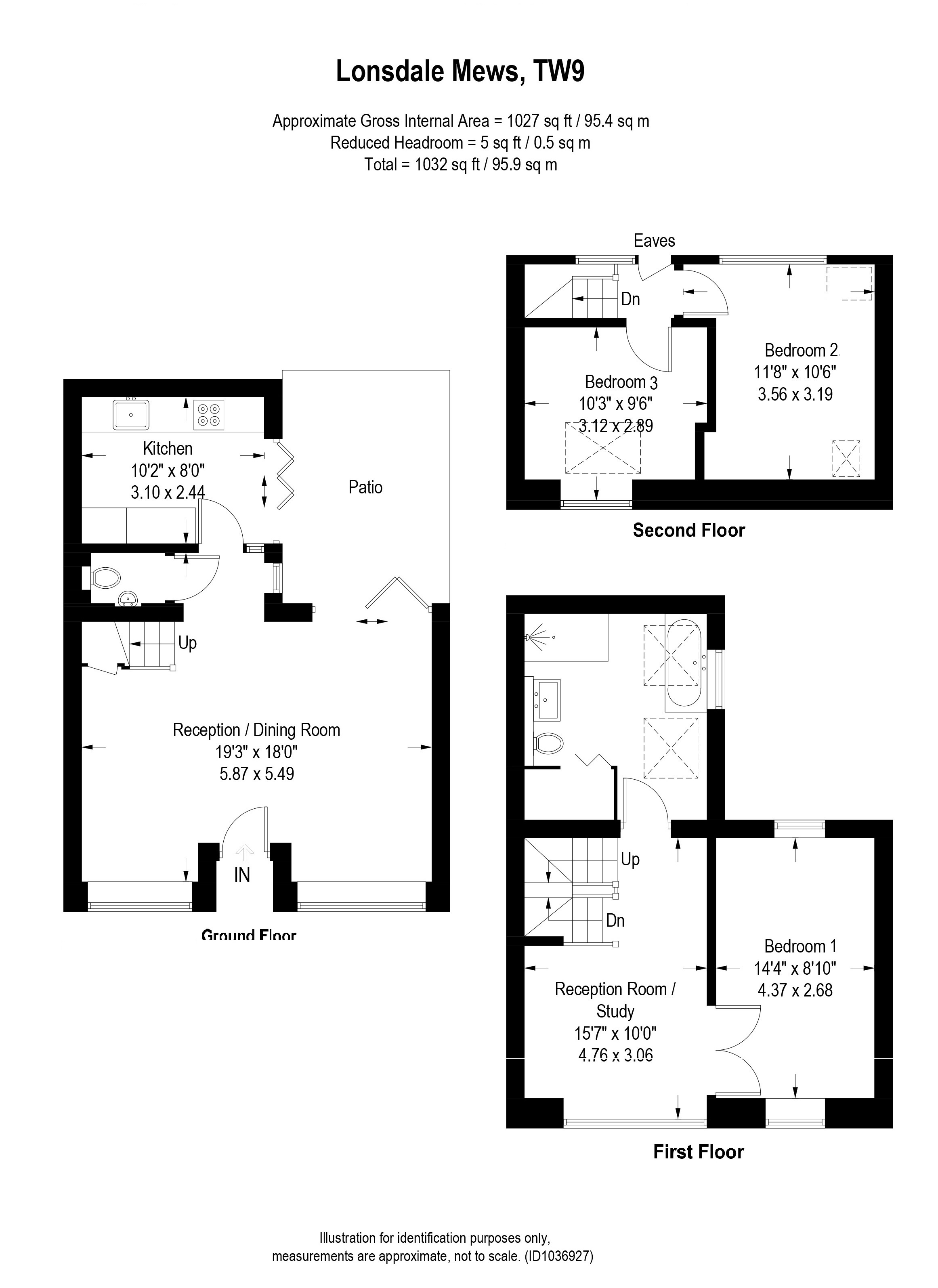 9, Lonsdale Mews, Kew floorplan