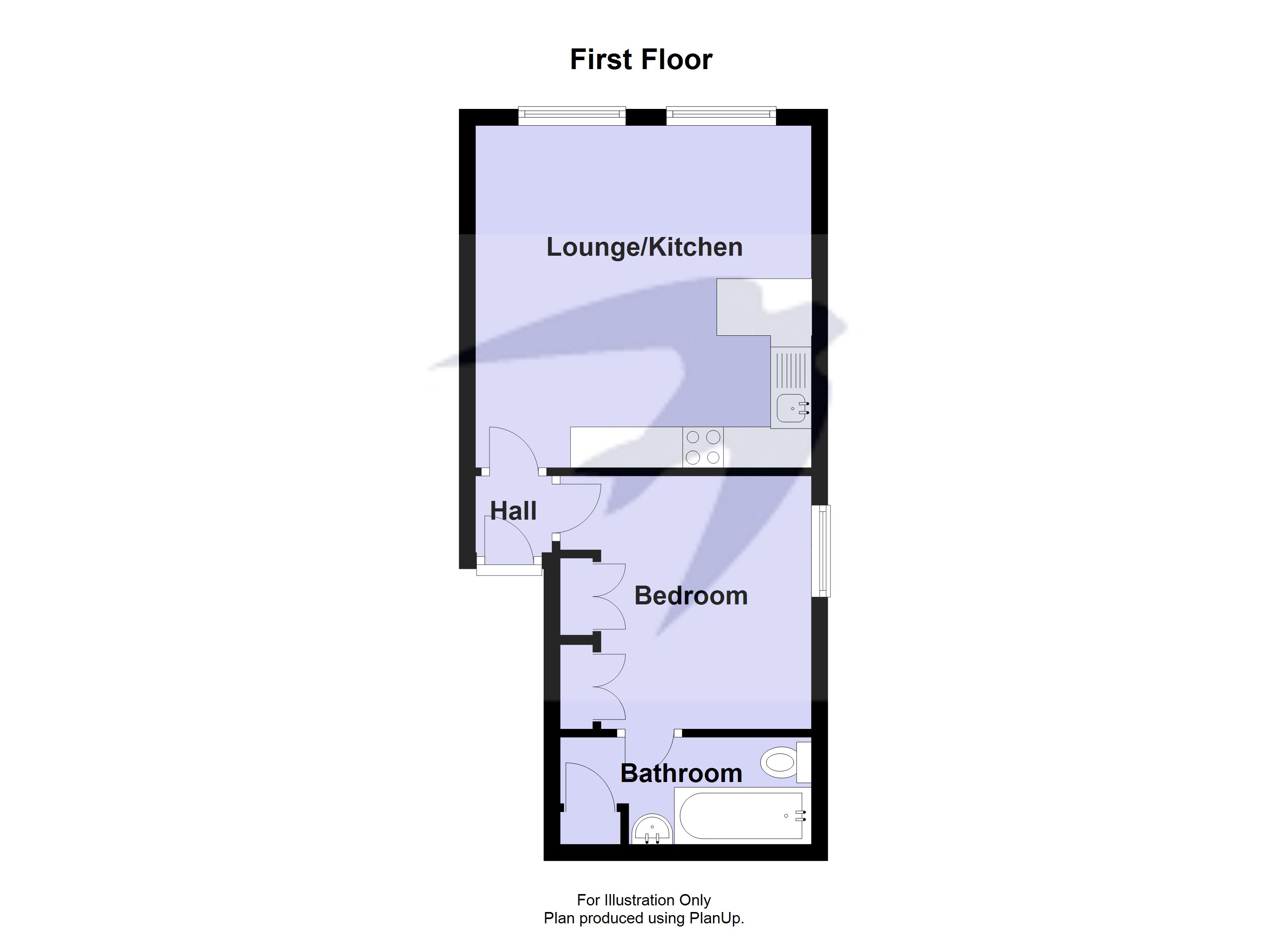 1 Bedrooms Flat for sale in Highview Road, Sidcup, Kent DA14