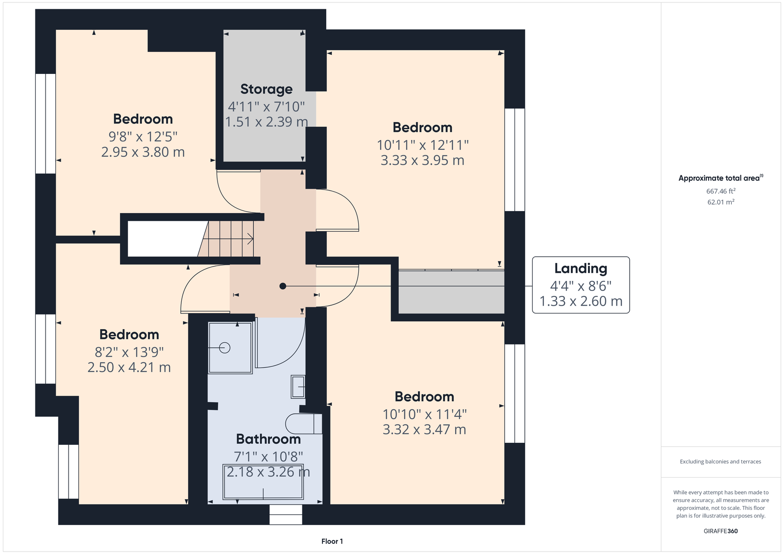 115, Northampton Lane South, Northampton floorplan