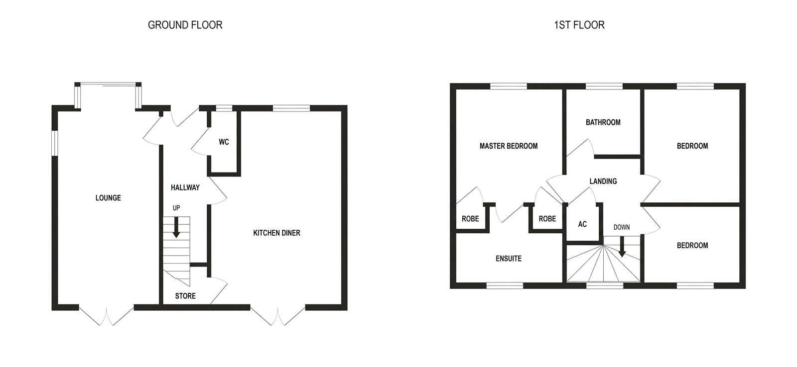 8, Oxenhope Way, Milton Keynes floorplan