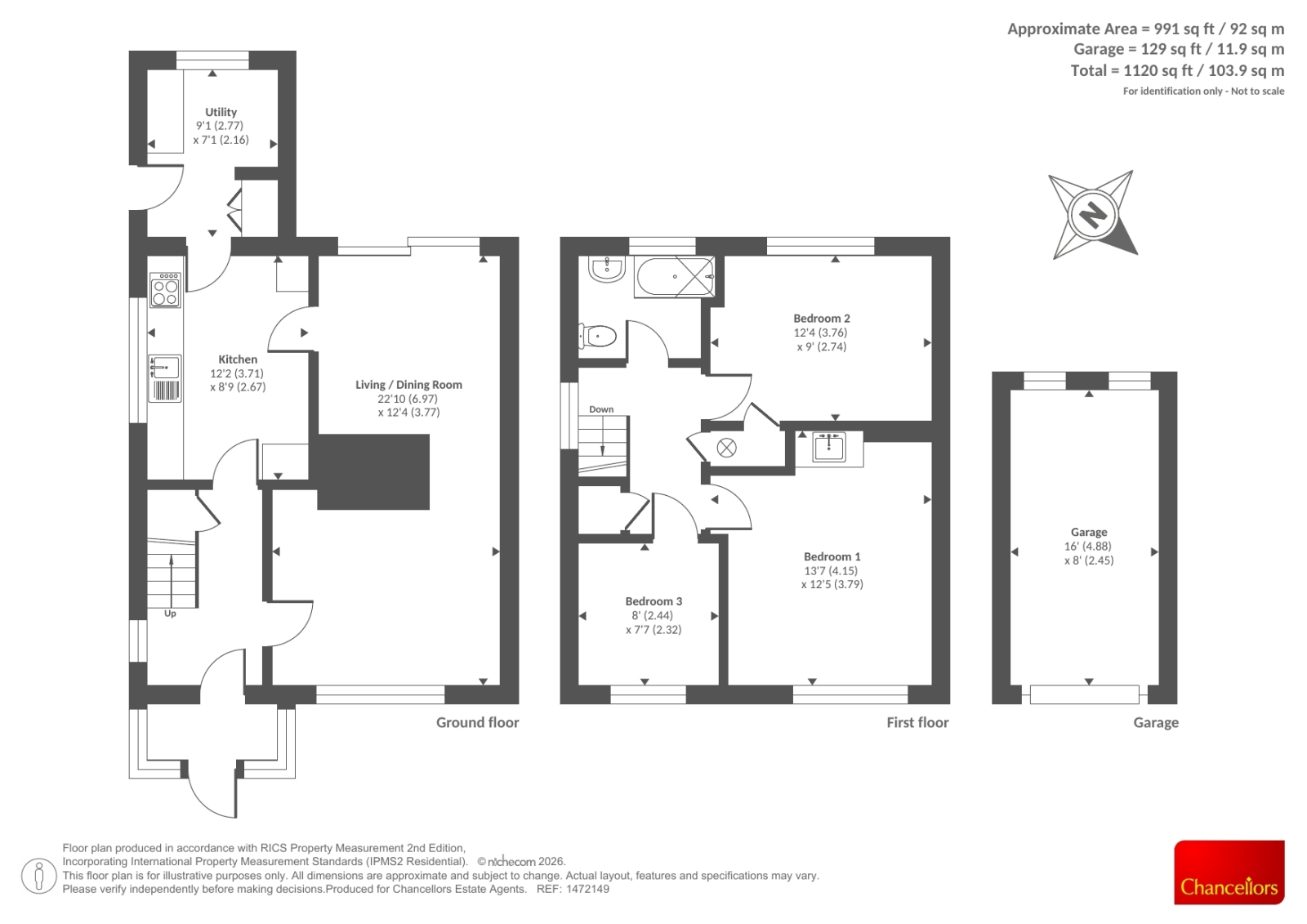 19, Star Post Road, Camberley floorplan