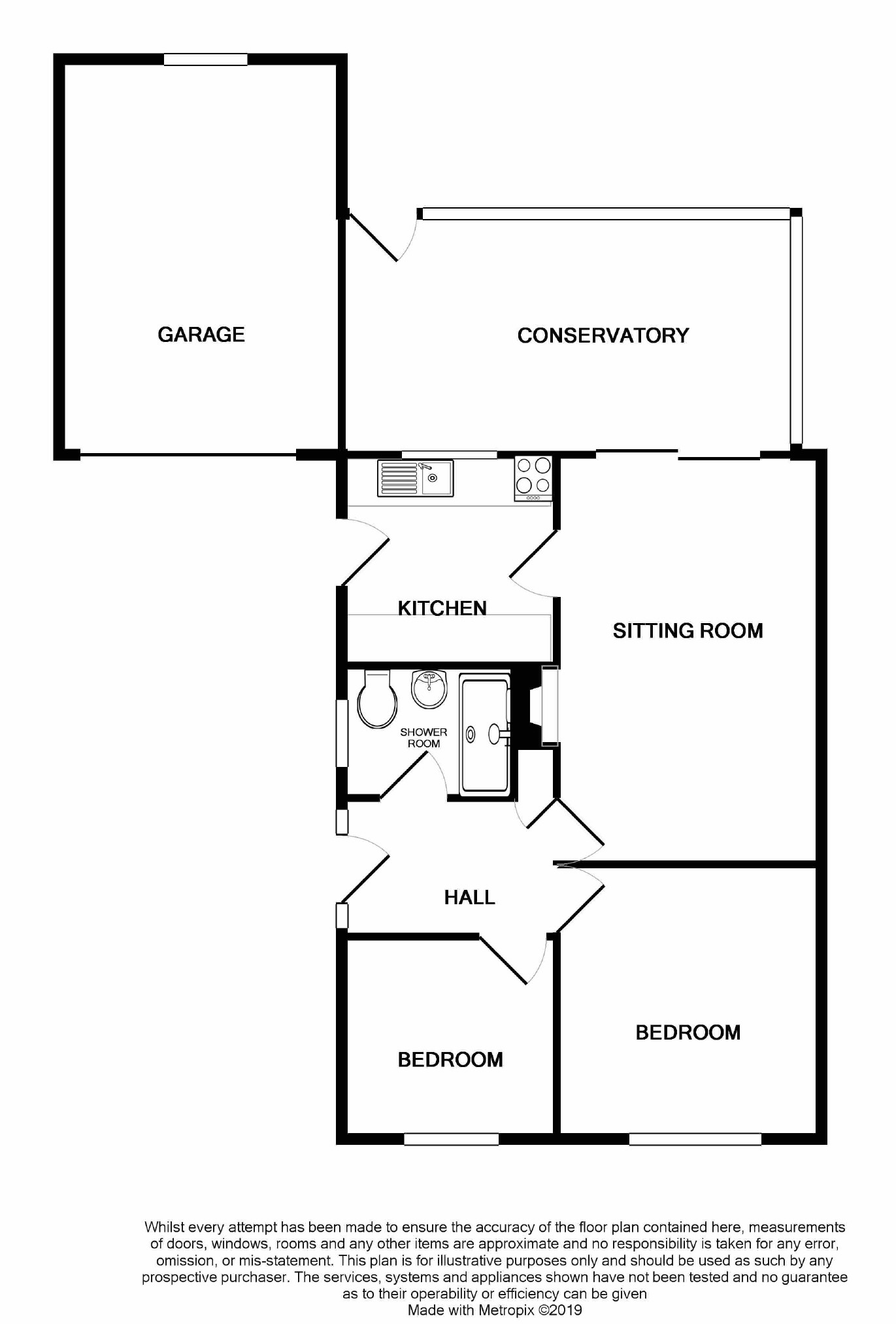 2 Bedrooms Bungalow for sale in Kirkstone Drive, Worcester WR4