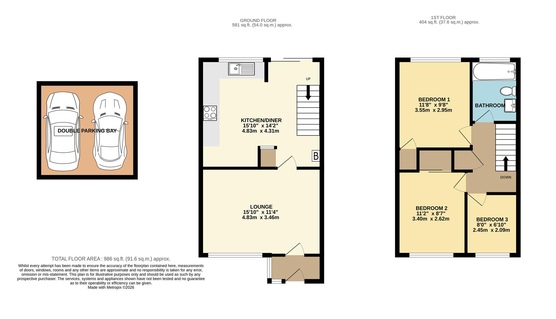 22, Burton Villa Close, Brixham floorplan