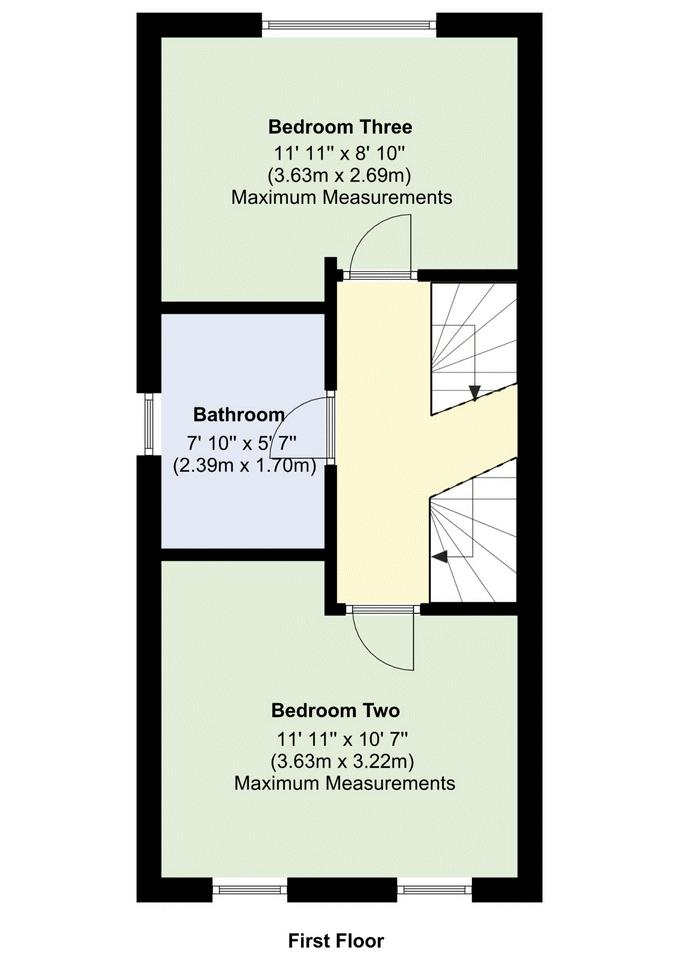 21, Southfields, Fareham floorplan