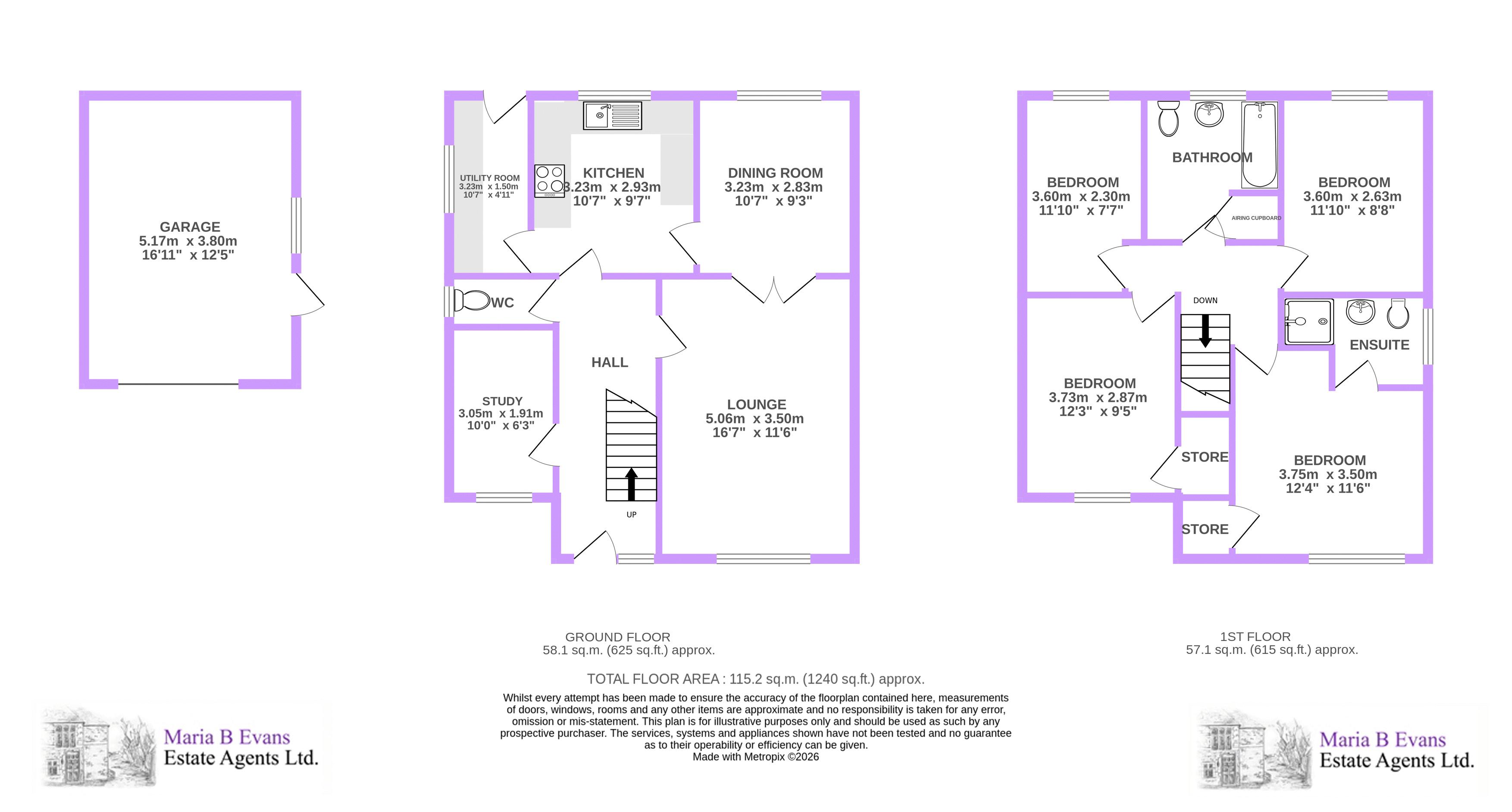 4, Bramblewood, Leyland floorplan