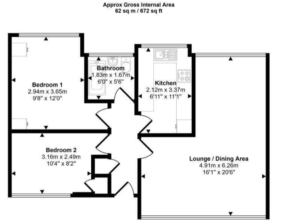 Libra Parade,1, Front Street, Leicester floorplan