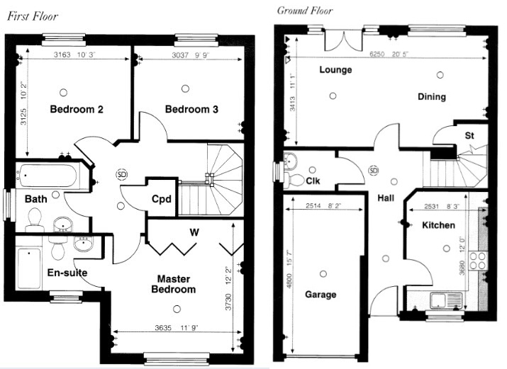44, Higherness Way, Coatbridge floorplan
