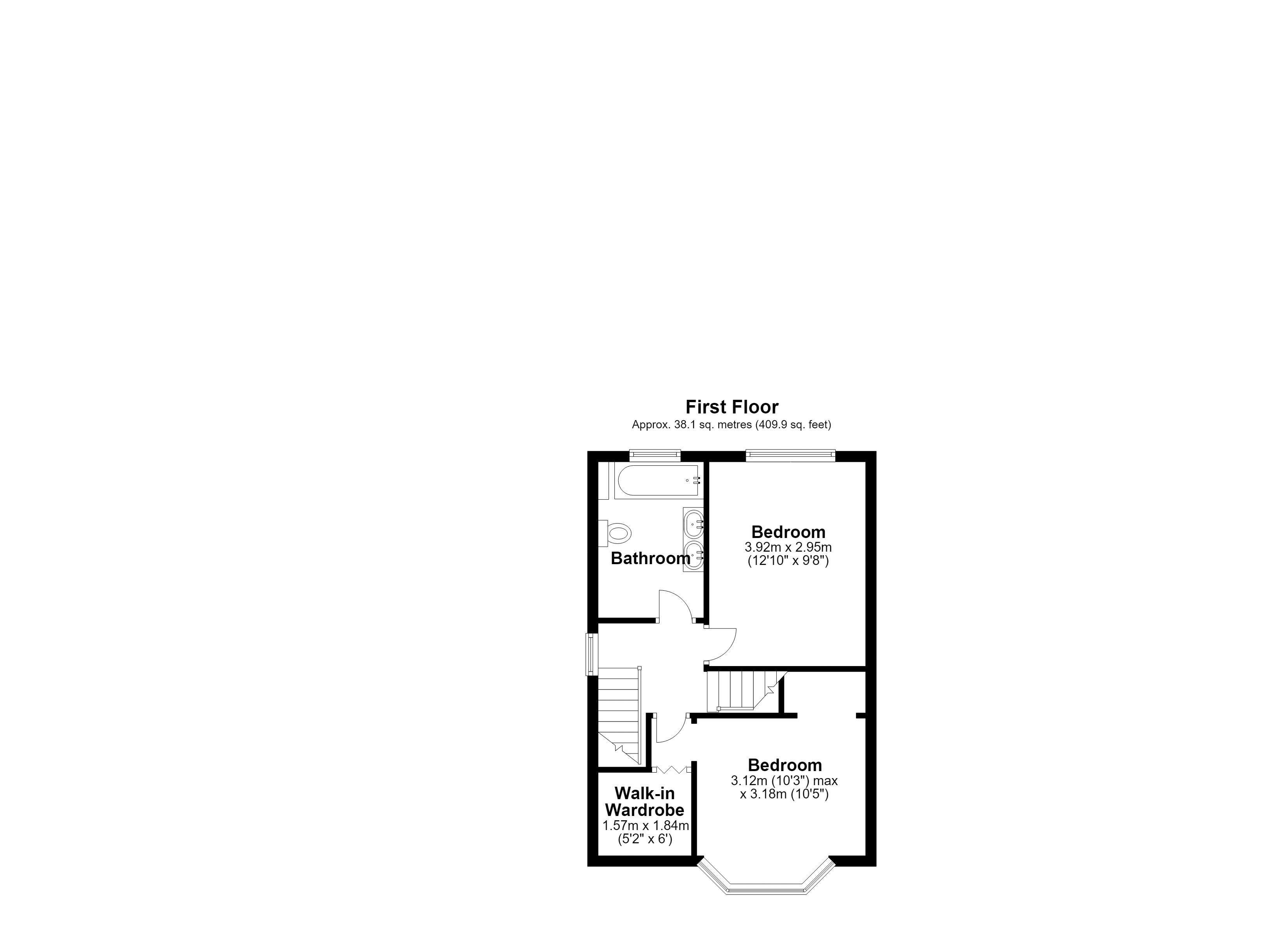 6A, Corndon Crescent, Shrewsbury floorplan