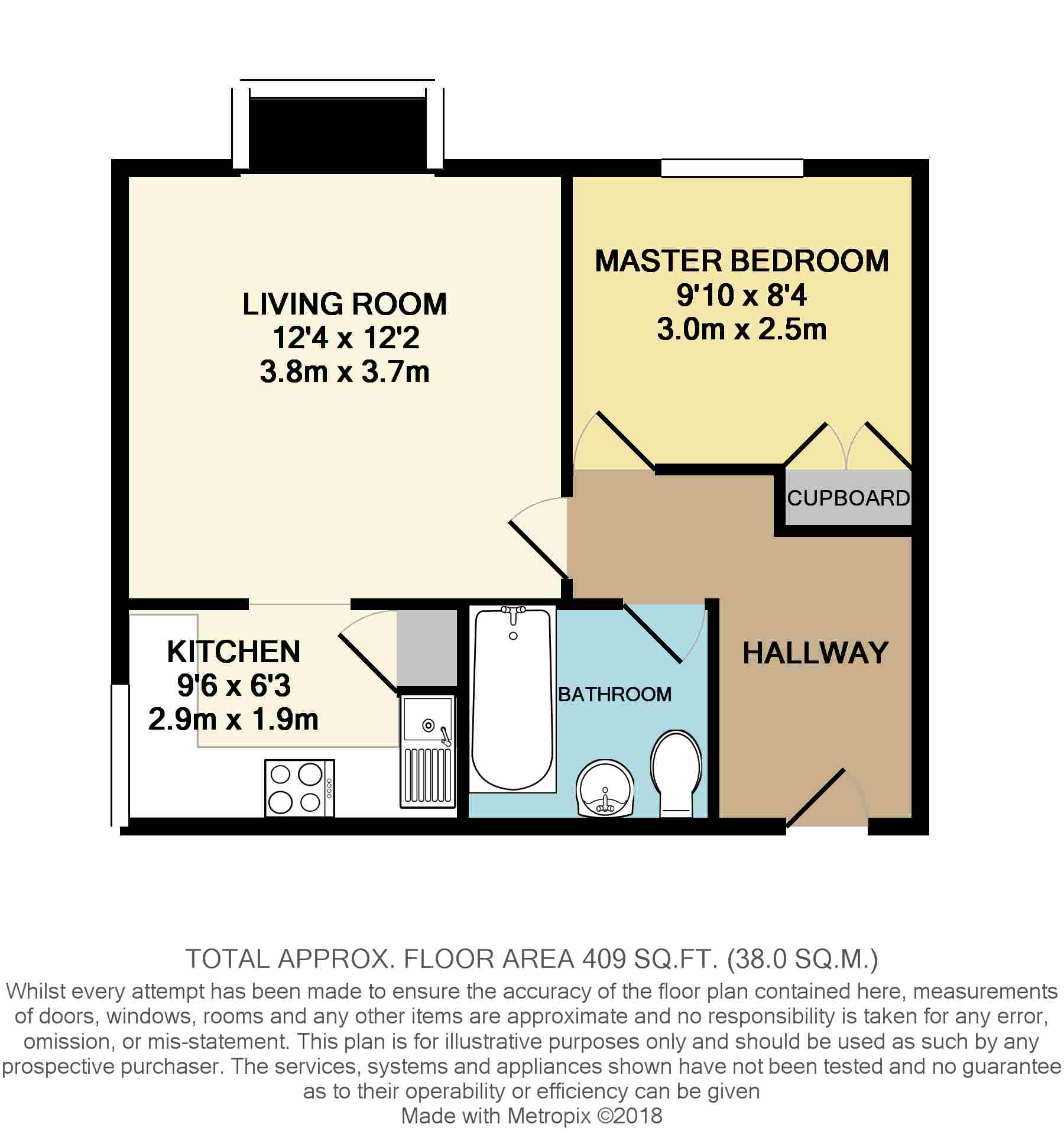 1 Bedrooms Flat to rent in Tippett Rise, Reading RG2
