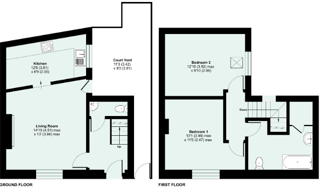Oldstones, Silver Street,, Tiverton floorplan