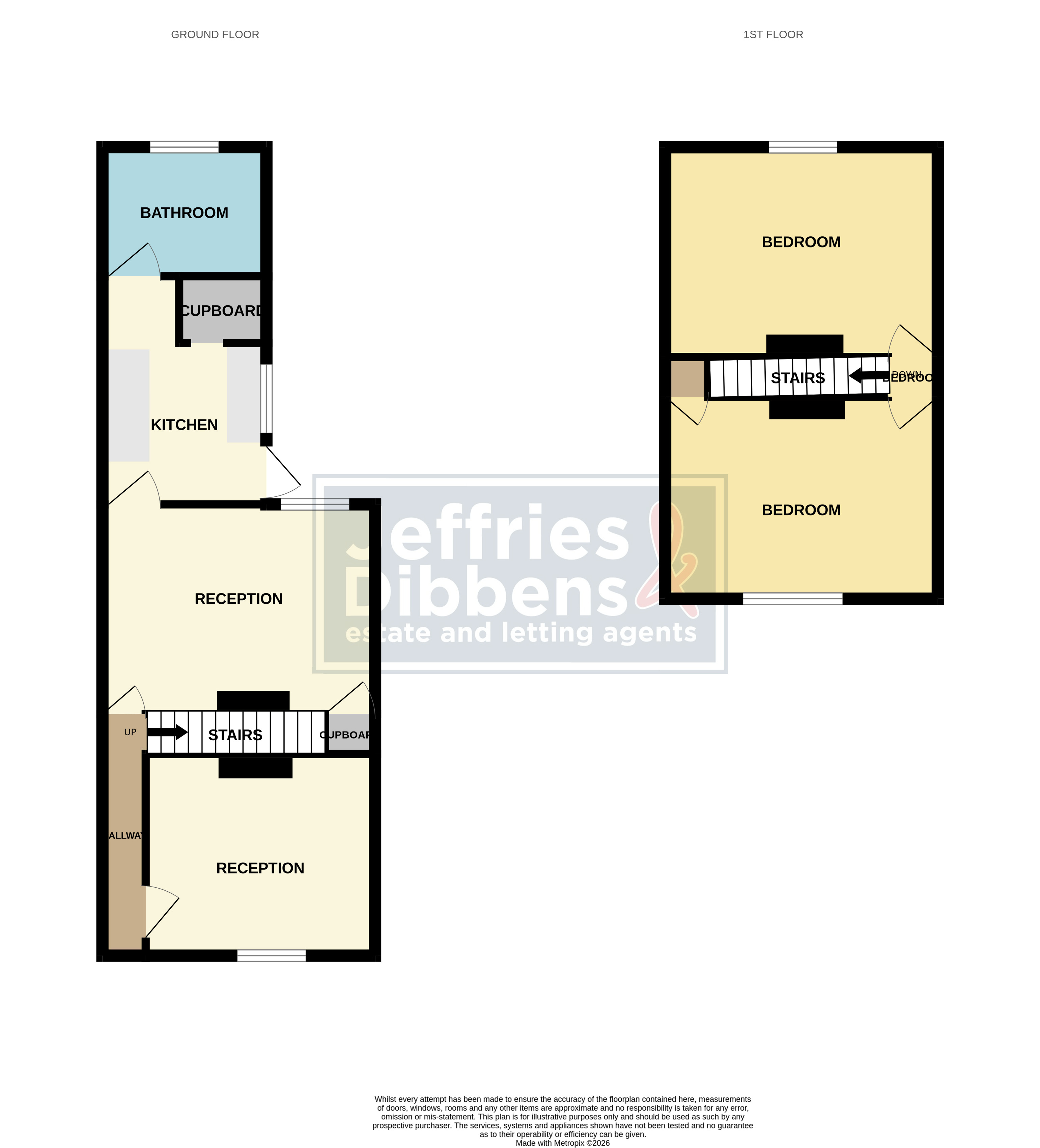 55, Lower Derby Road, Portsmouth floorplan