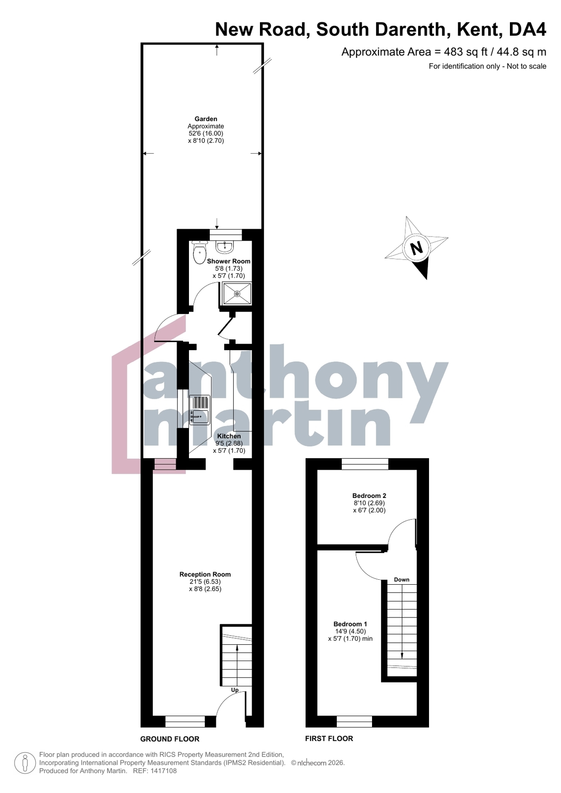 54, New Road, Kent floorplan