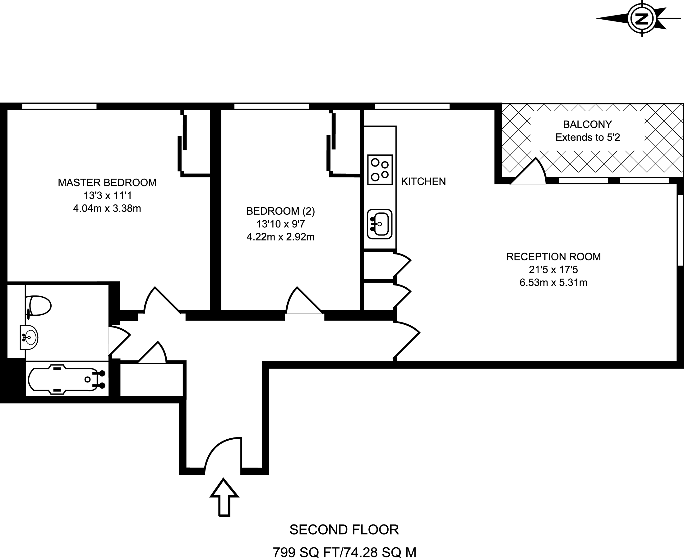 Silwood Street, Rotherhithe floorplan