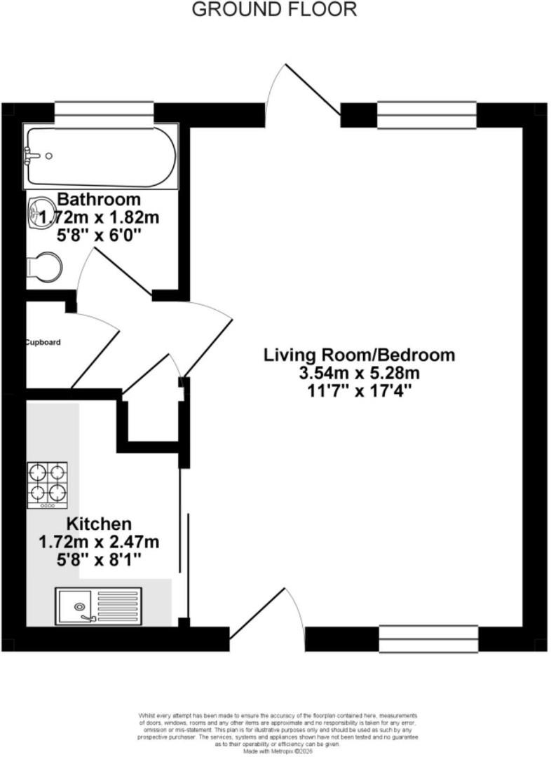 35, Long Close, Bristol floorplan