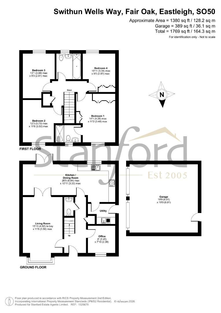4, St. Swithun Wells Way, Eastleigh floorplan