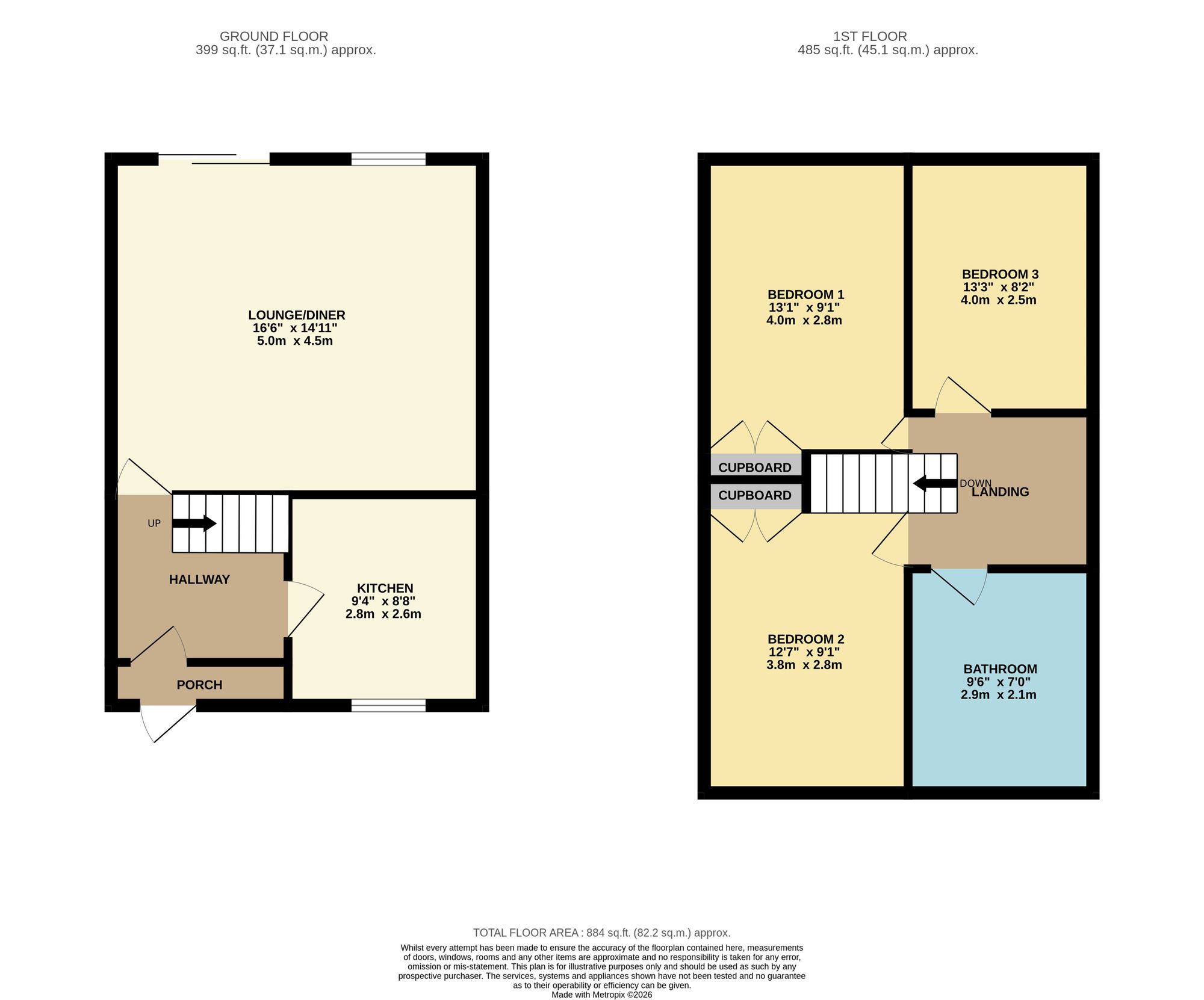 47 Broomcroft Road, Birmingham floorplan
