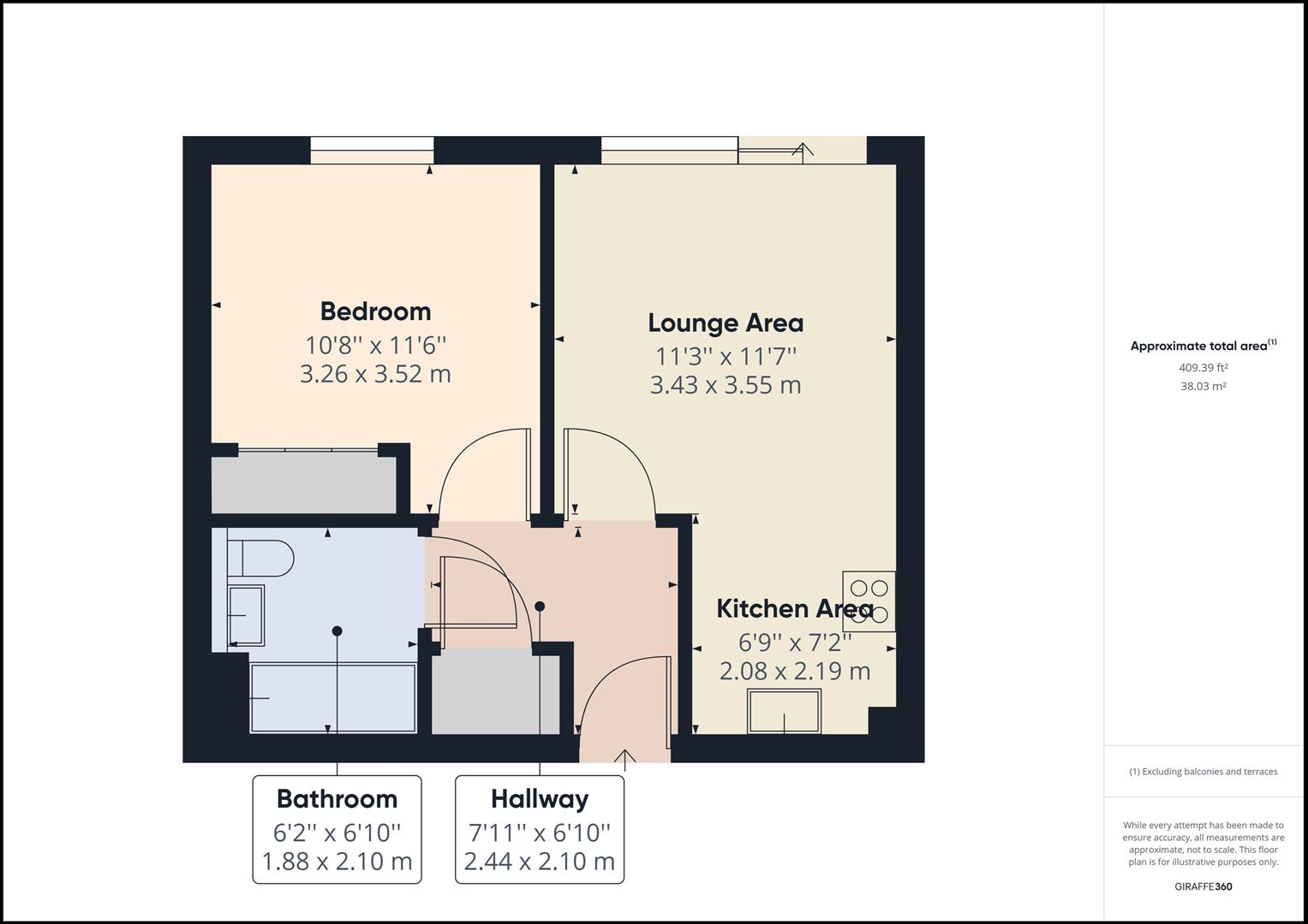 31, Watersmeet, St Marys Island floorplan