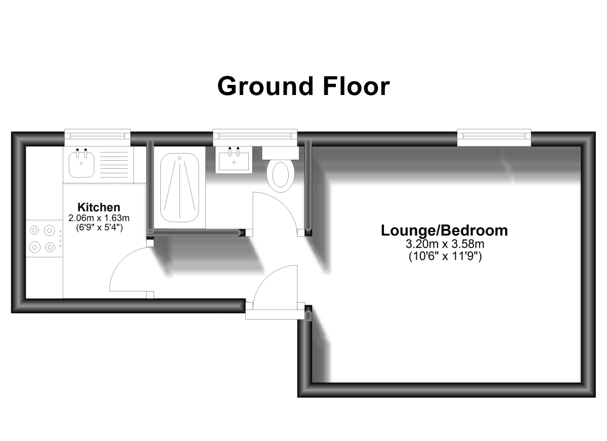 Flat I, Maplecroft, 1, The Drive, Tonbridge floorplan