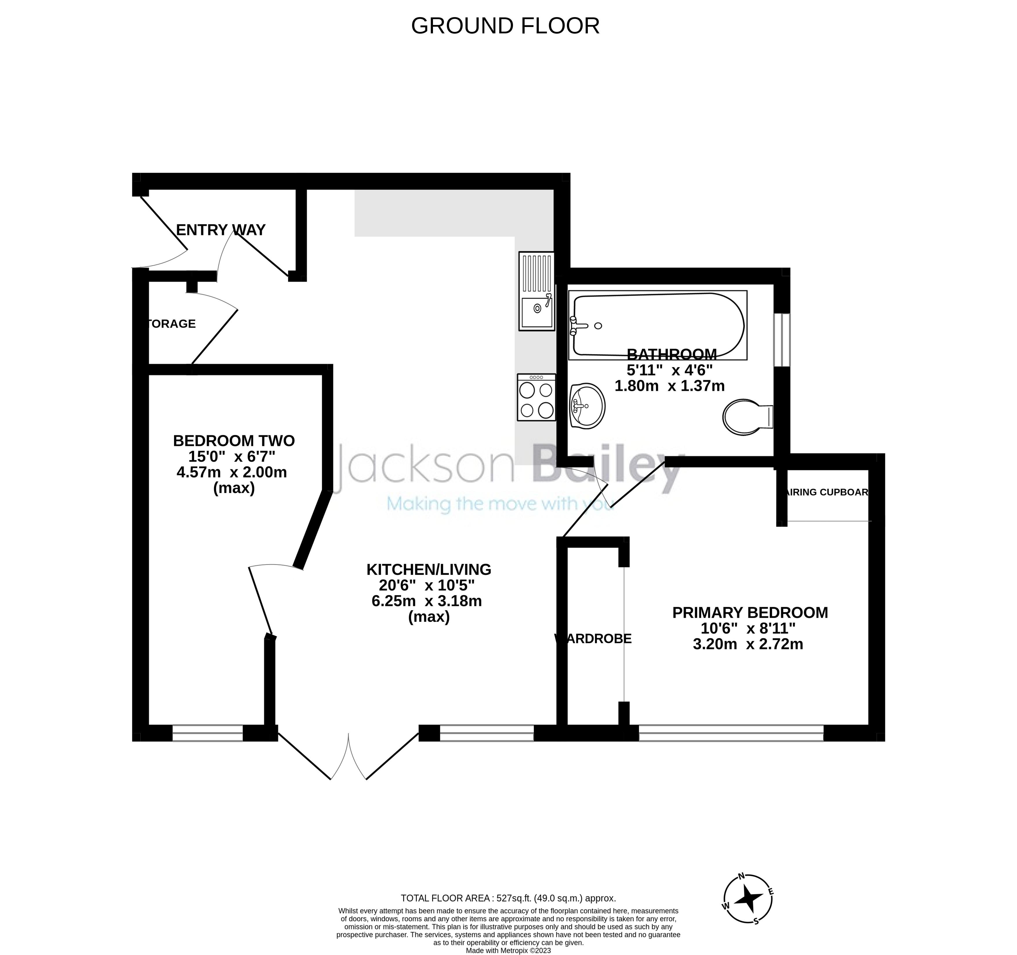Providence Hill, Bursledon, Southampton SO31, 2 bedroom flat for sale
