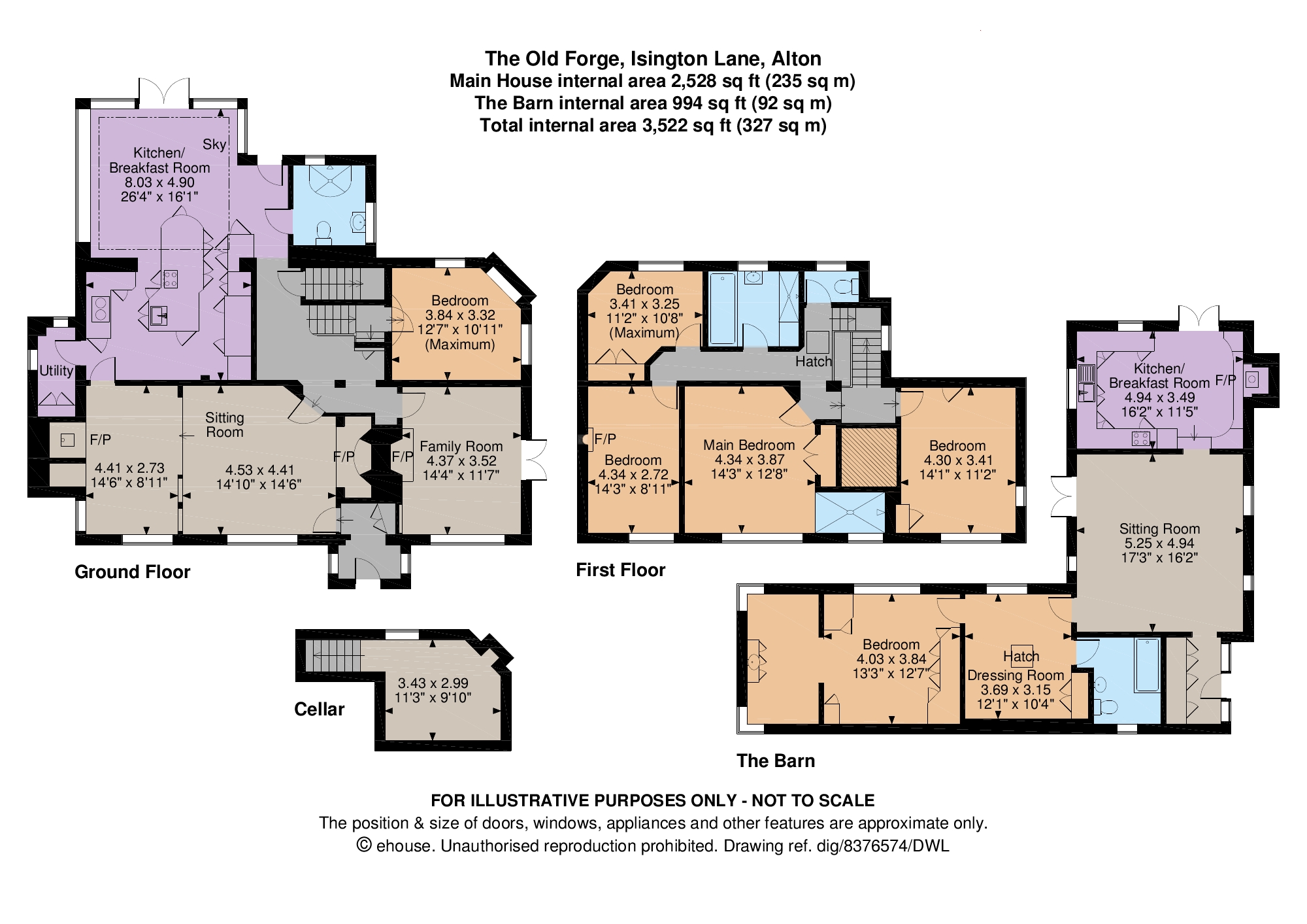 5 Bedrooms Detached house for sale in Isington Lane, Isington, Alton, Hampshire GU34