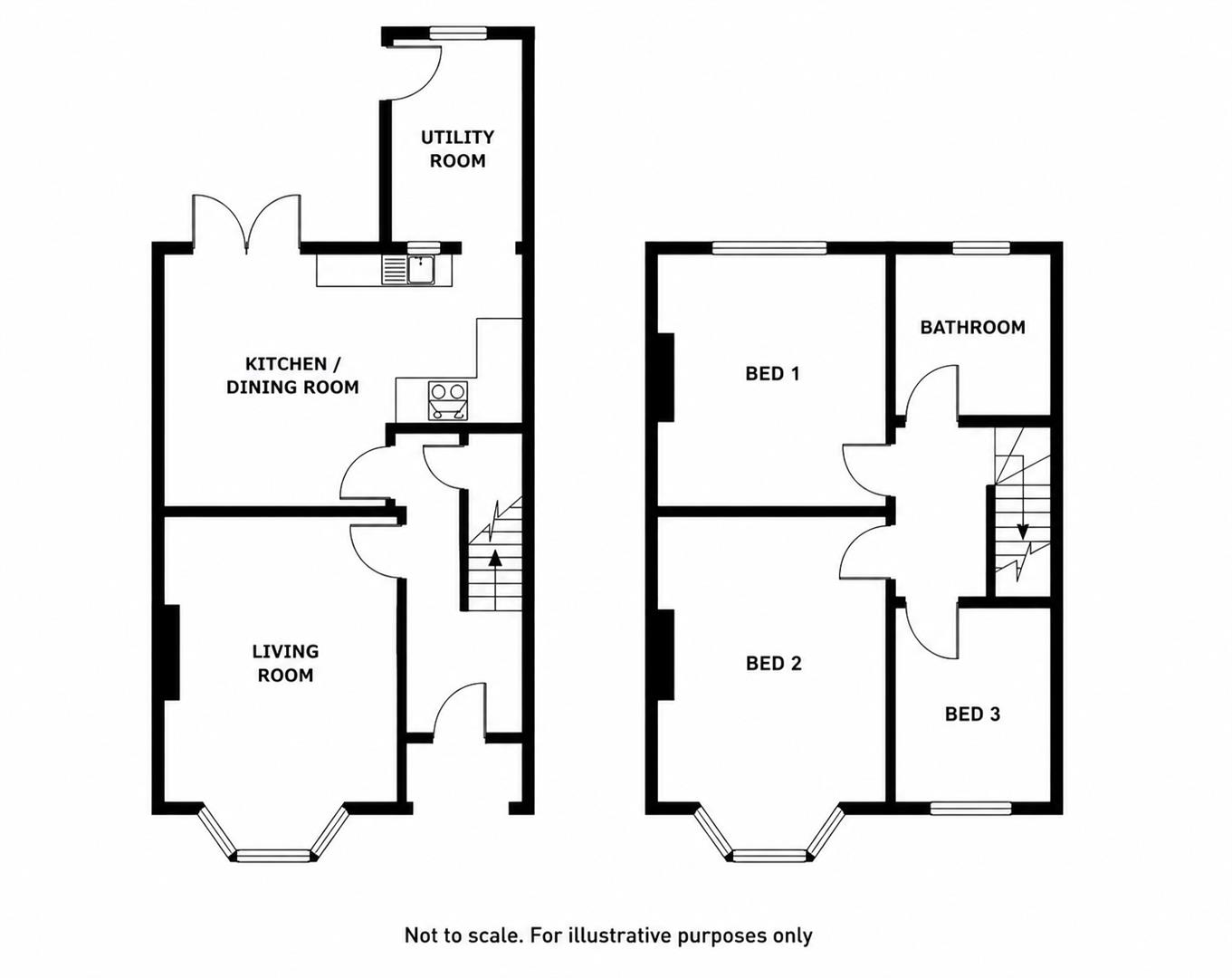 117, Penrhyn Road, Northampton floorplan