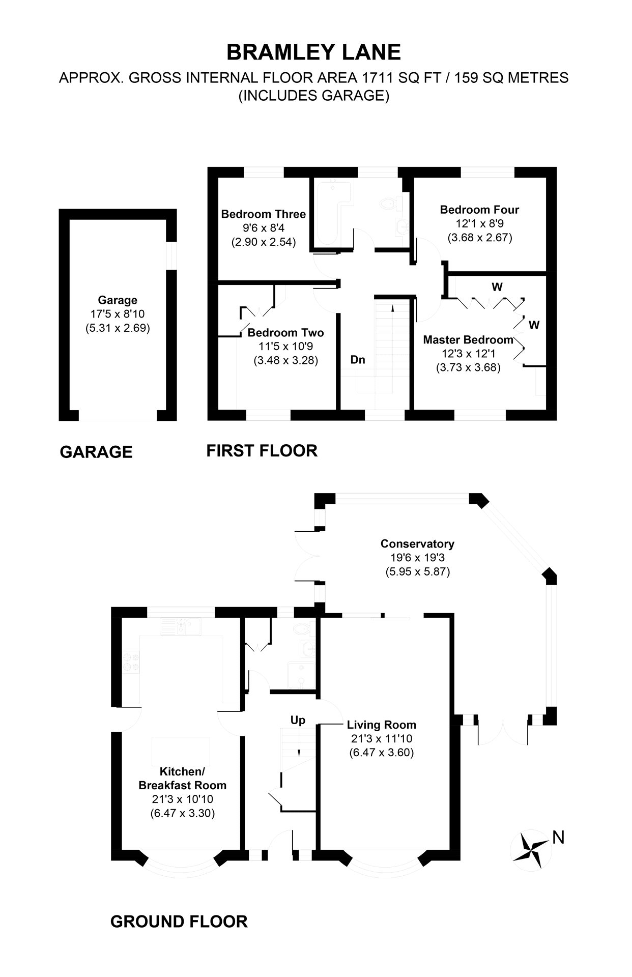 4 Bedrooms Detached house to rent in Bramley Lane, Blackwater, Camberley GU17