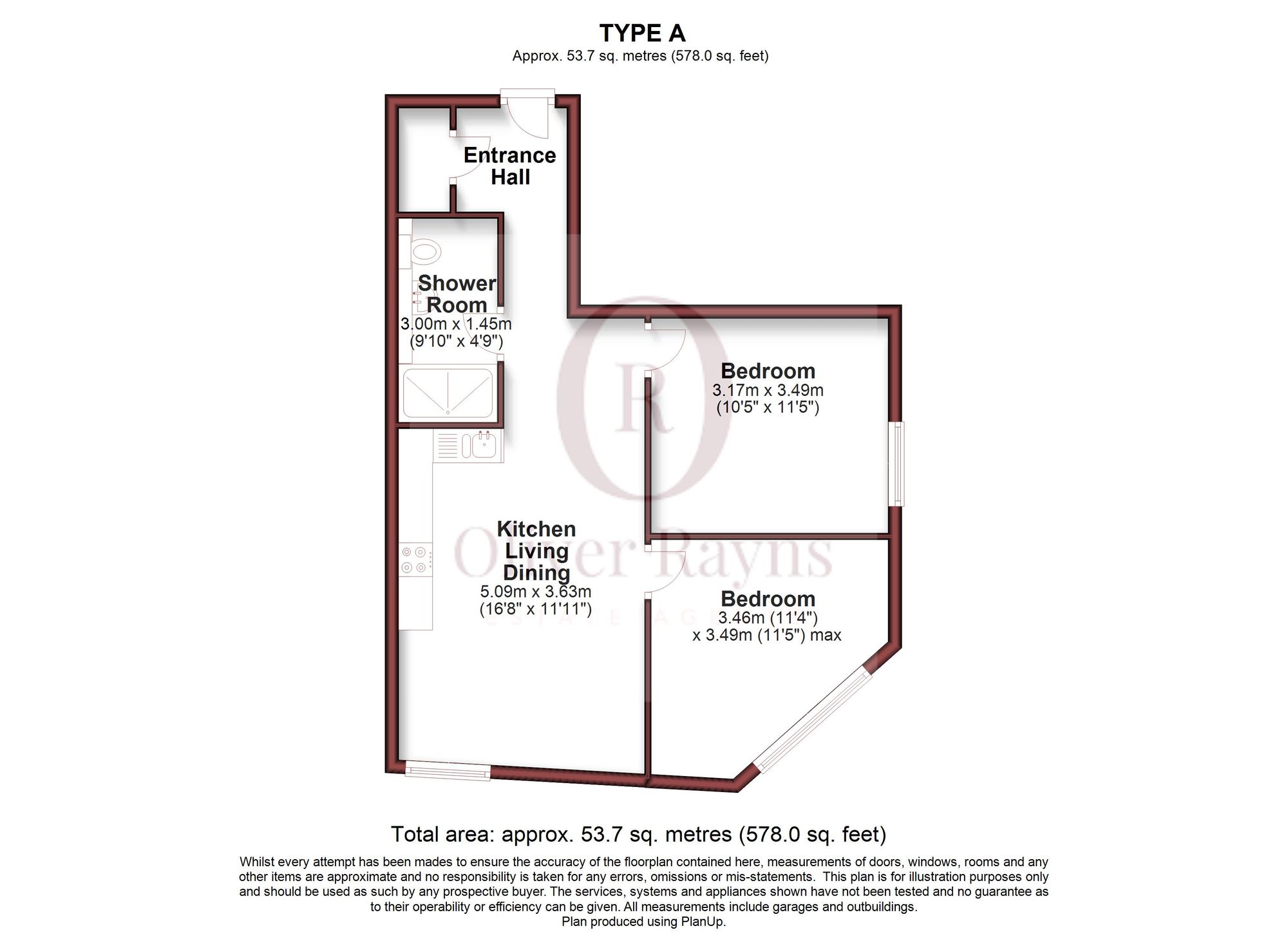 Apt 6, The Robo 19-23 Burleys Way, Leicester floorplan