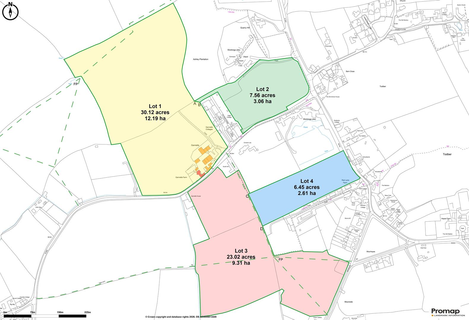 Lot 1 Gannetts Farm, Gannetts, Sturminster Newton floorplan