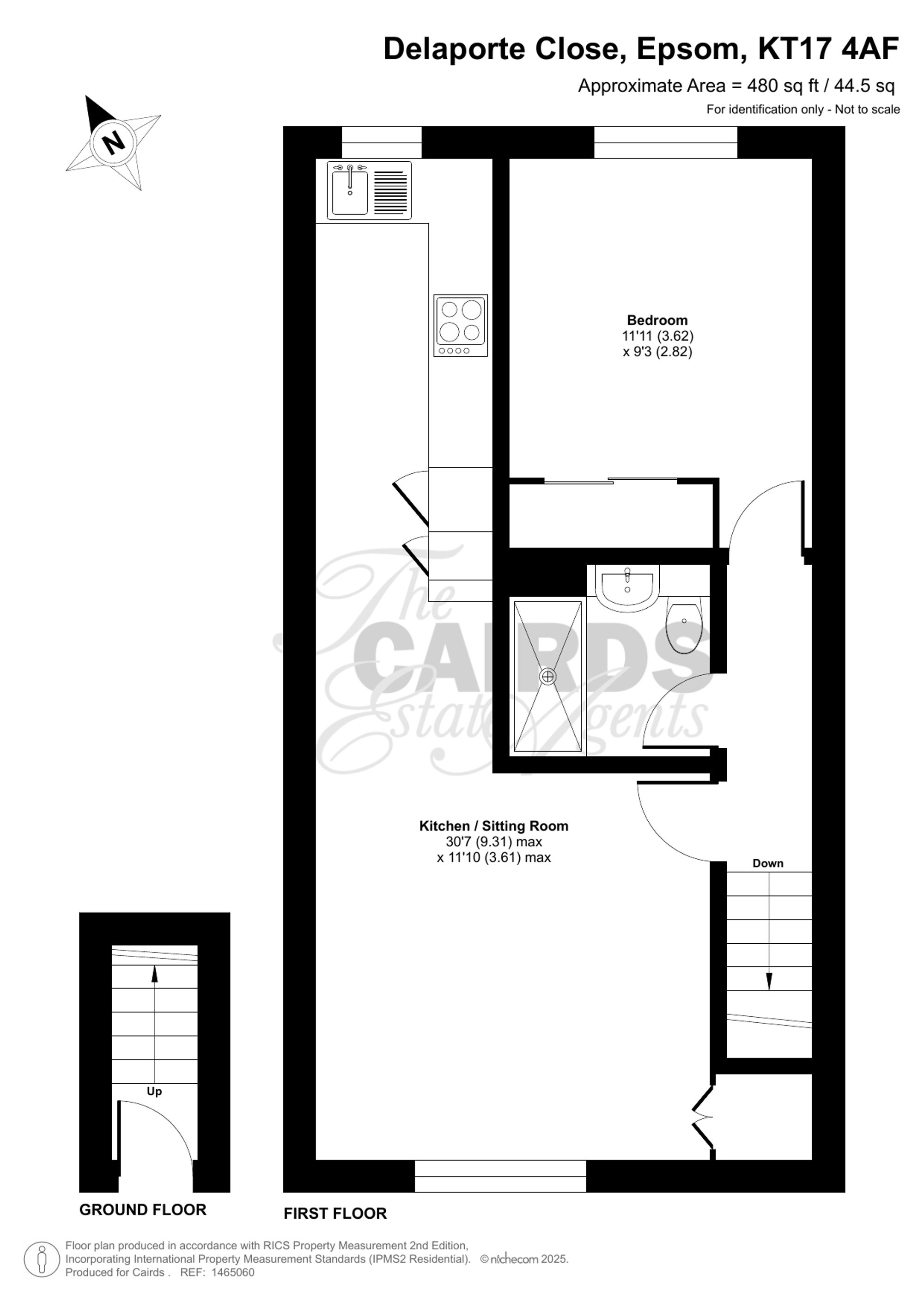 27 Delaporte Close, Epsom floorplan