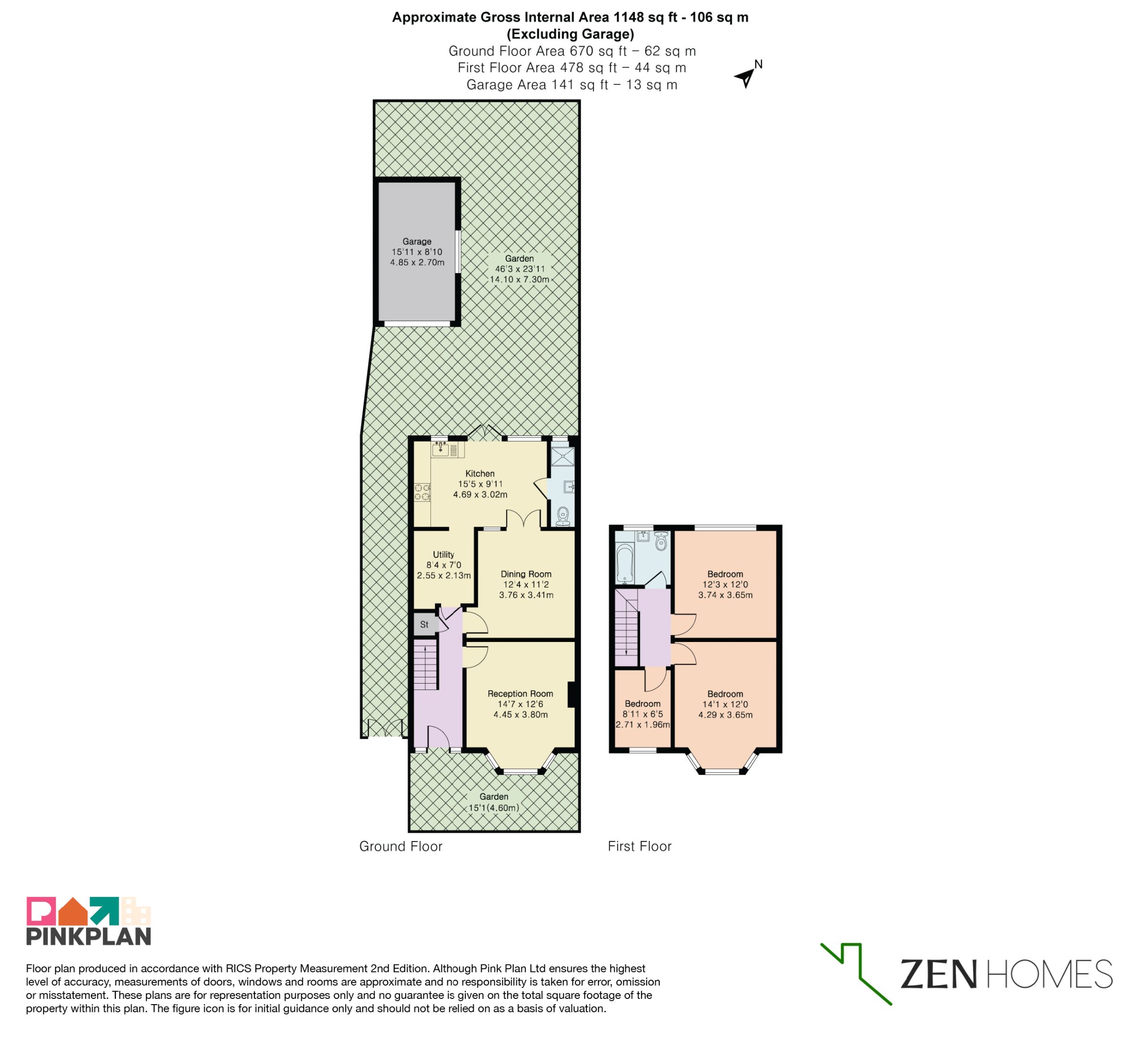 9 St. Ann's Road, London floorplan