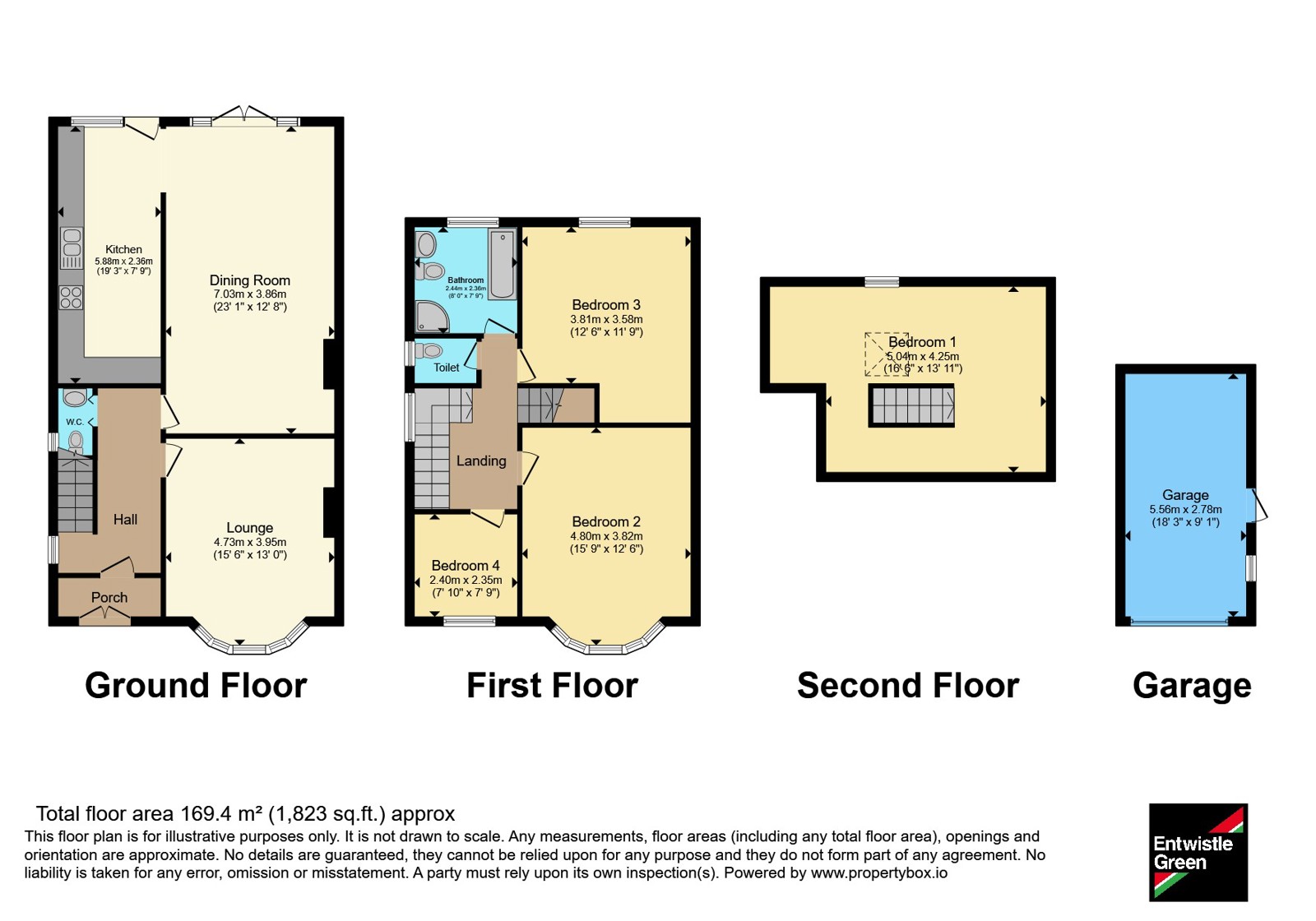 20, Knowsley Avenue, Lancashire floorplan