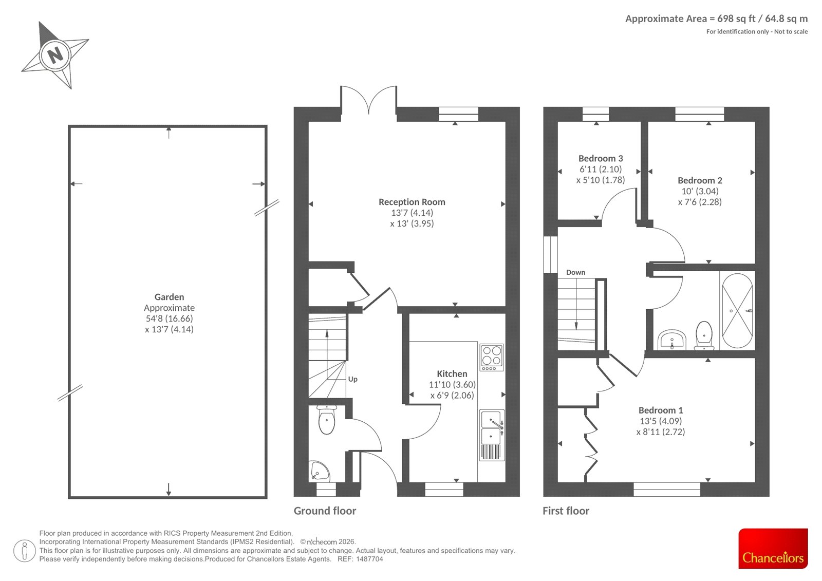 191, Sherwood Place, Oxford floorplan