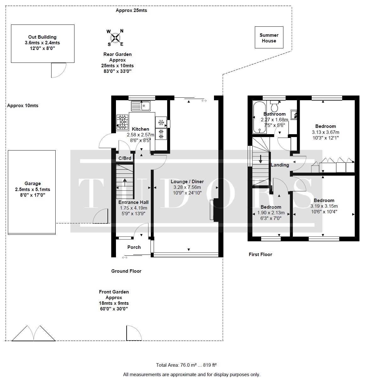 Dunstable Road, West Molesey floorplan