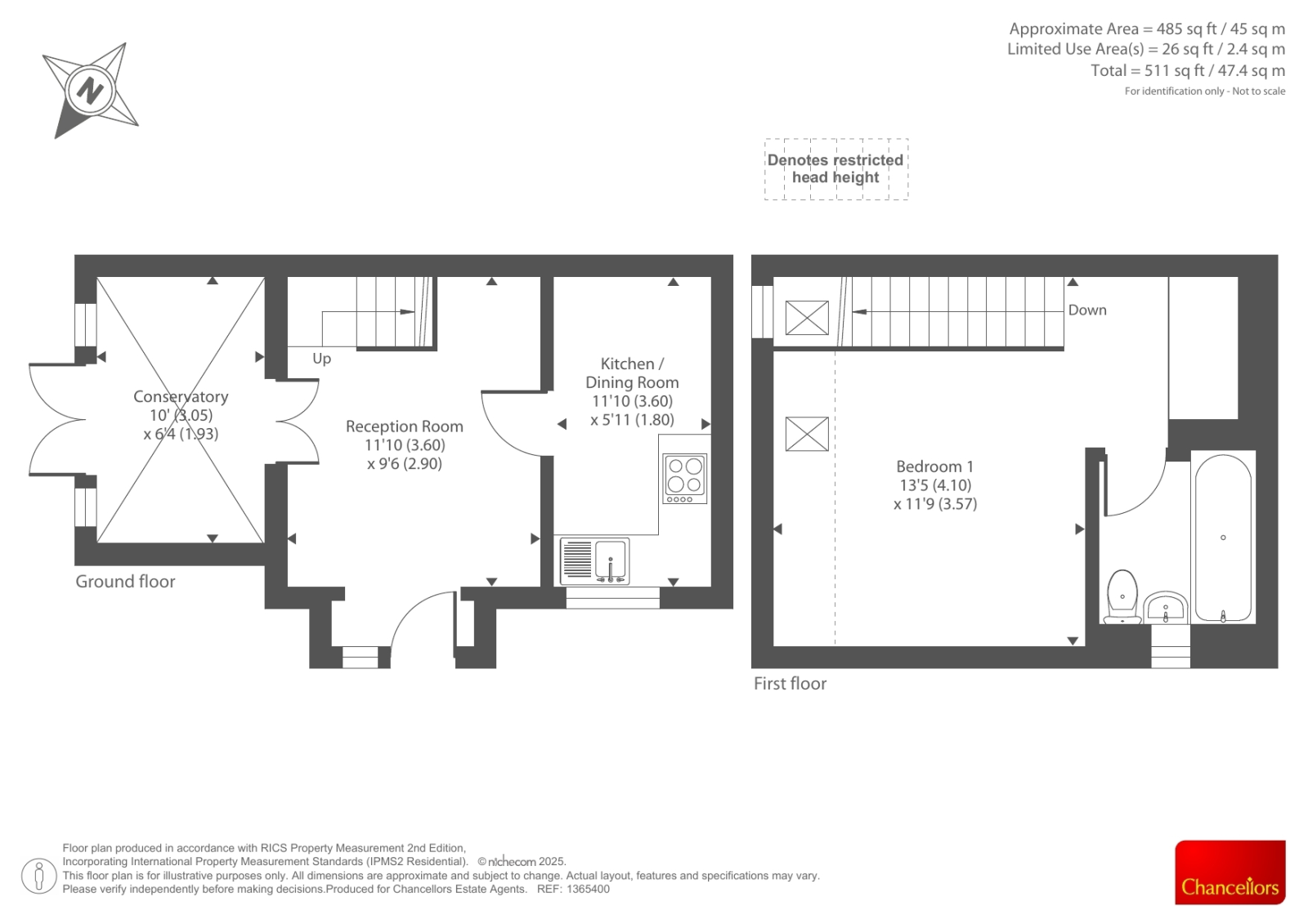 10, Robertson Close, Newbury floorplan
