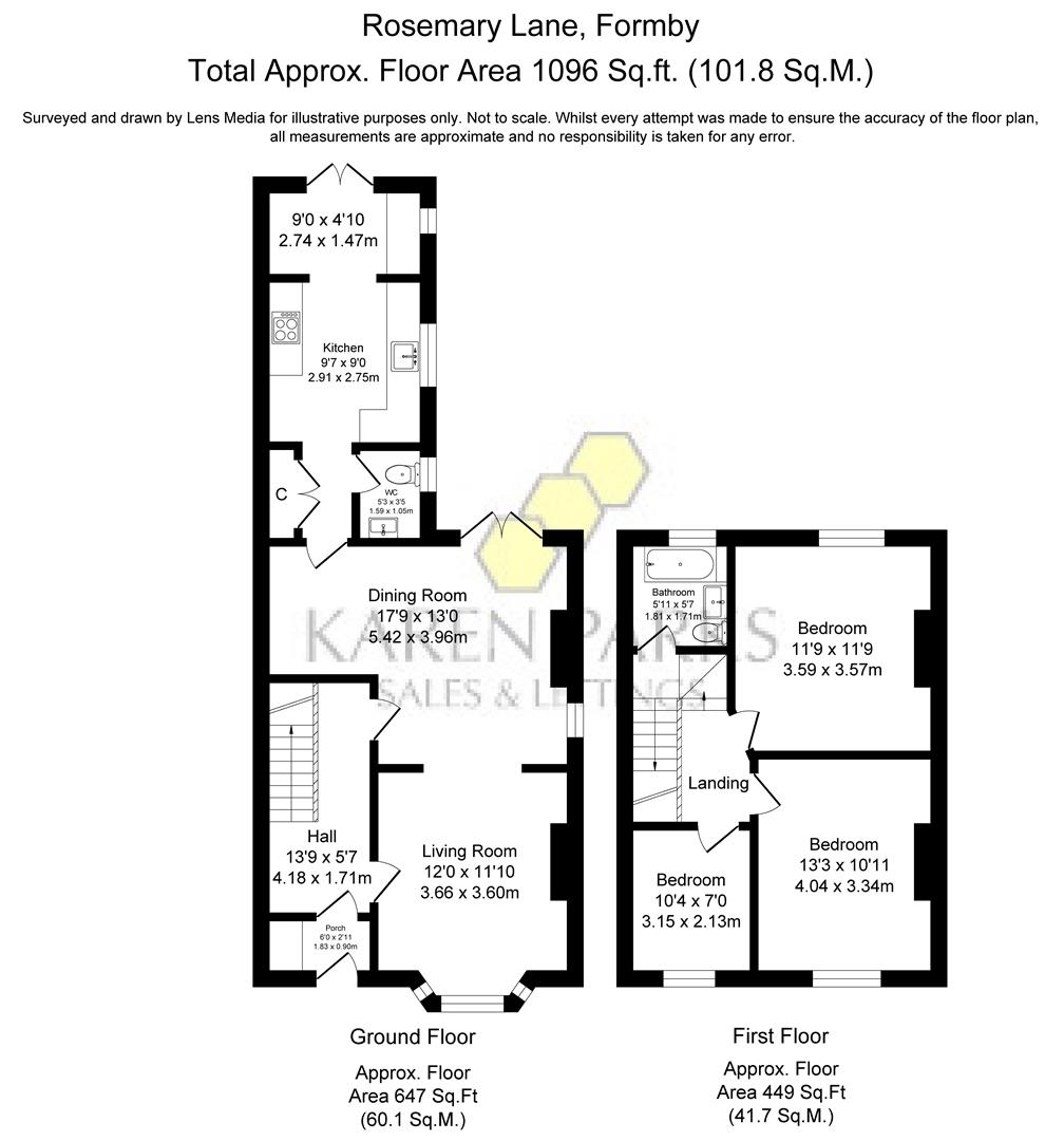 8, Rosemary Lane, Liverpool floorplan