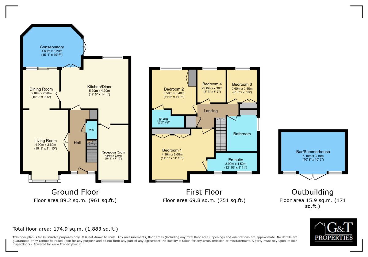 1 Sevendwellings View, Brierley Hill floorplan