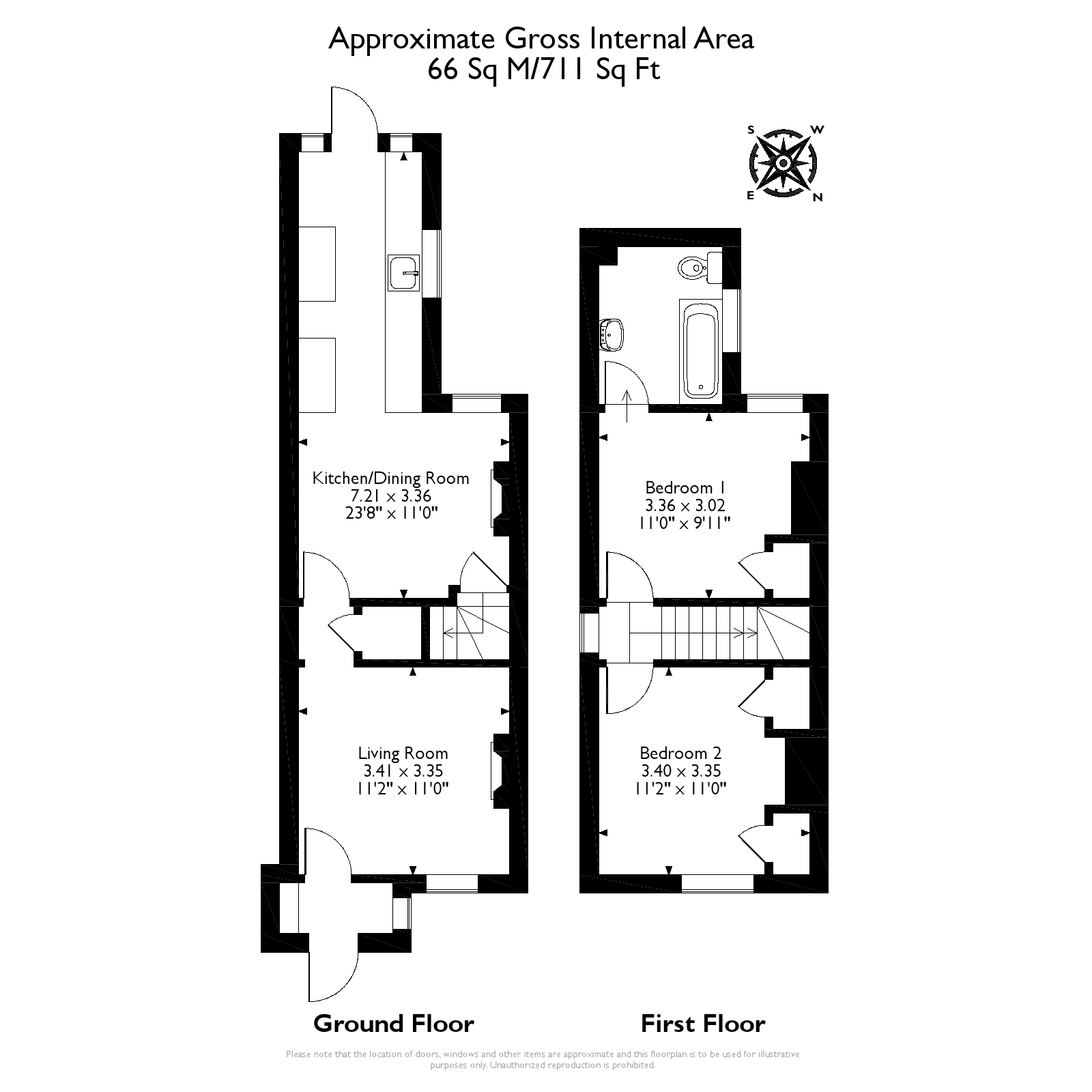 2 Bedrooms Semi-detached house for sale in Eashing Lane, Godalming GU7