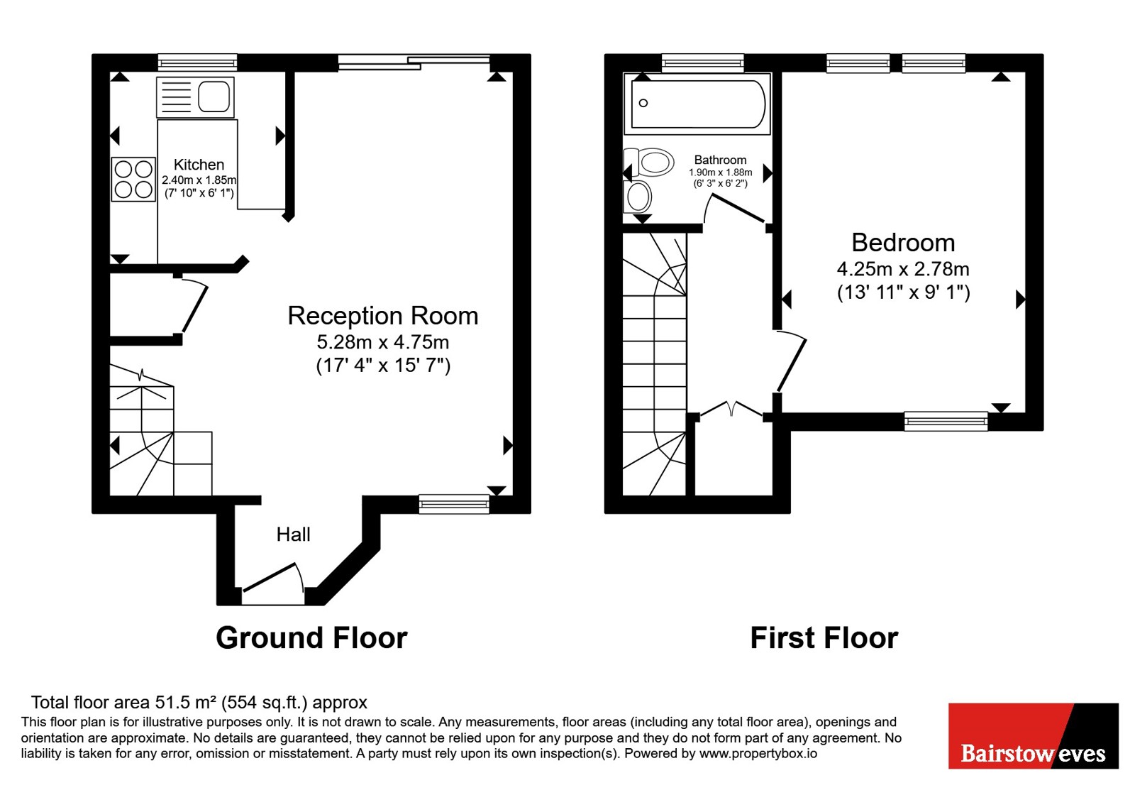 13, Alestan Beck Road, London floorplan