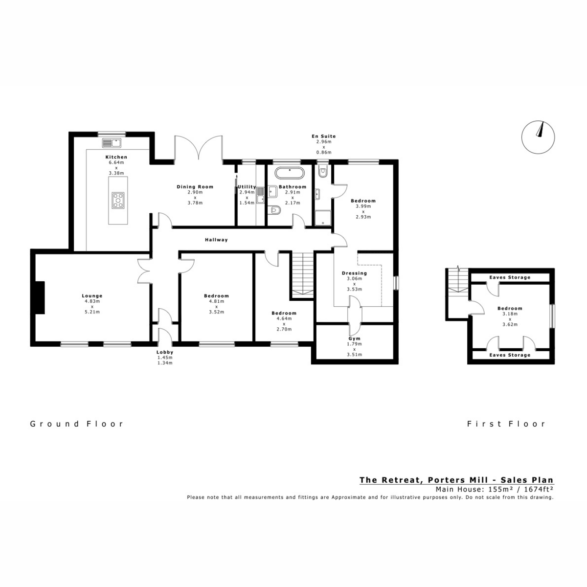 The Retreat, Porters Mill, Droitwich floorplan