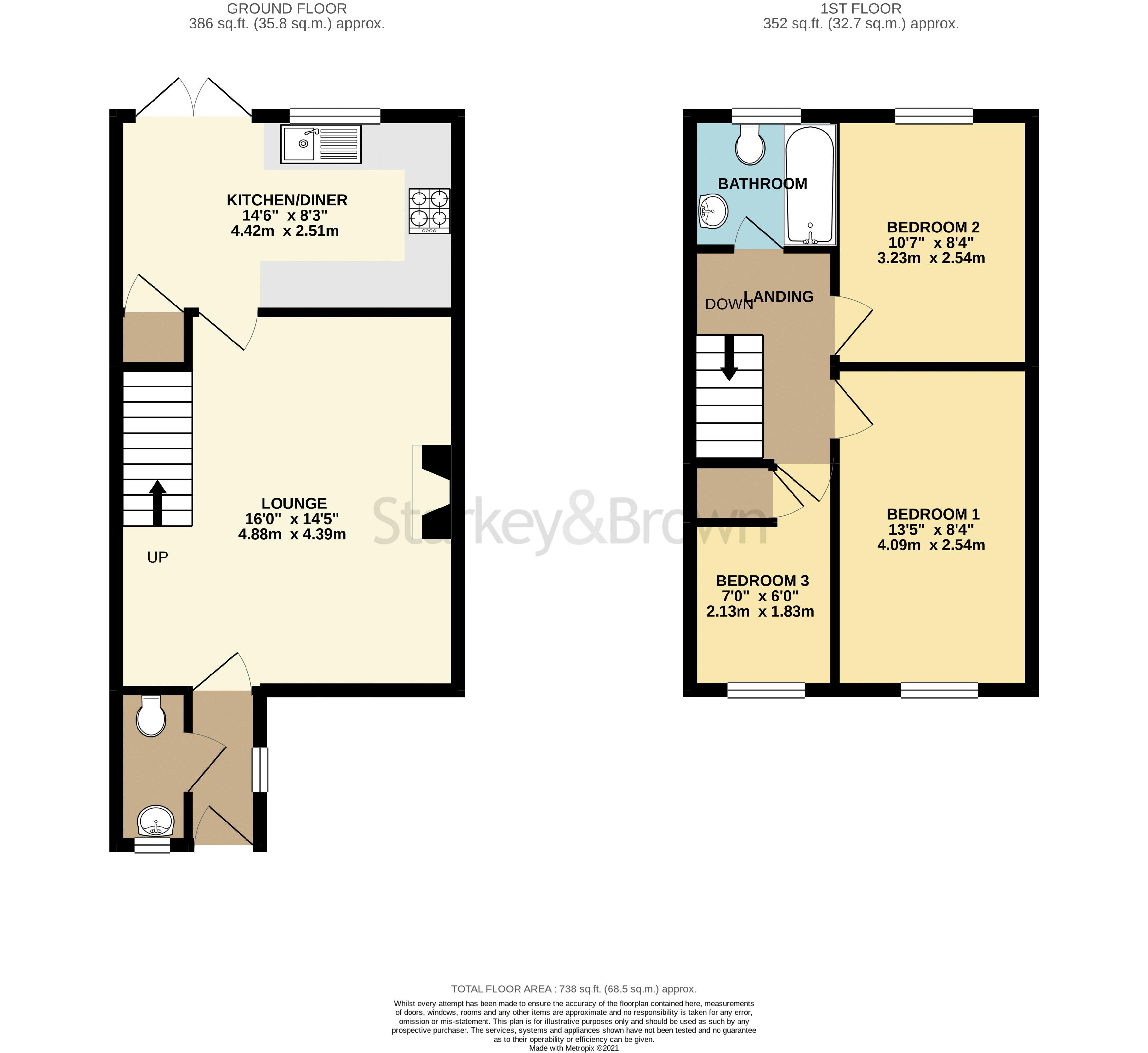 Hadrians Road, Bracebridge Heath, Lincoln LN4, 3 bedroom semidetached