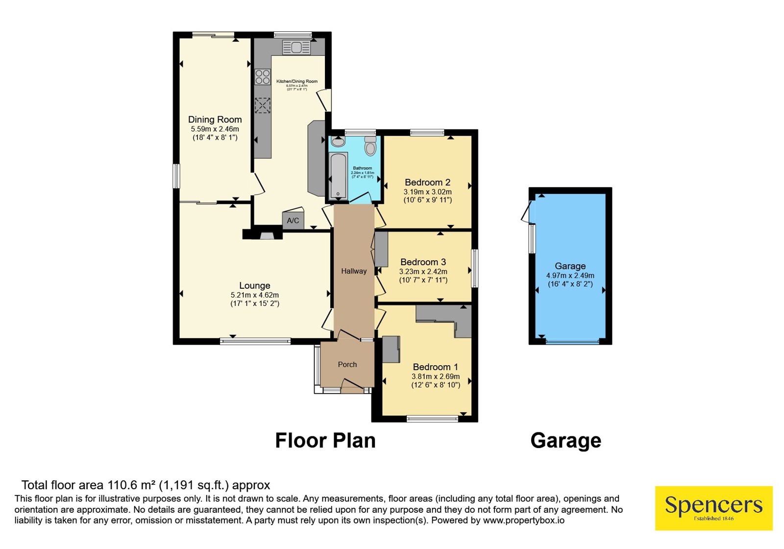 8, Bleakmoor Close, Leicester floorplan