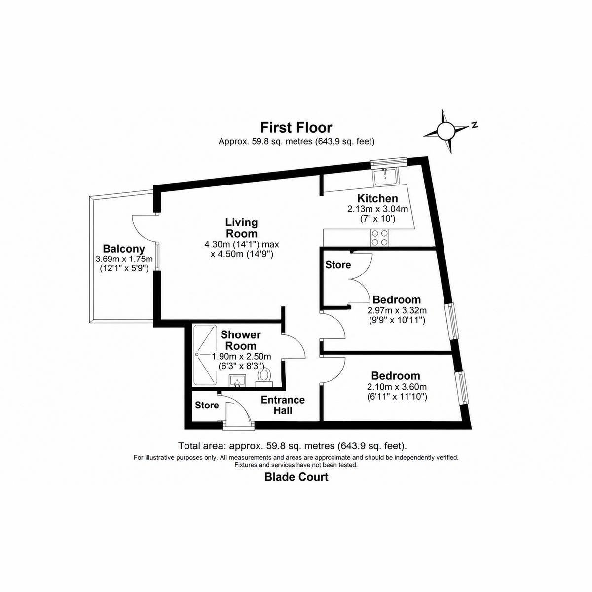 Oldchurch Road, Romford floorplan
